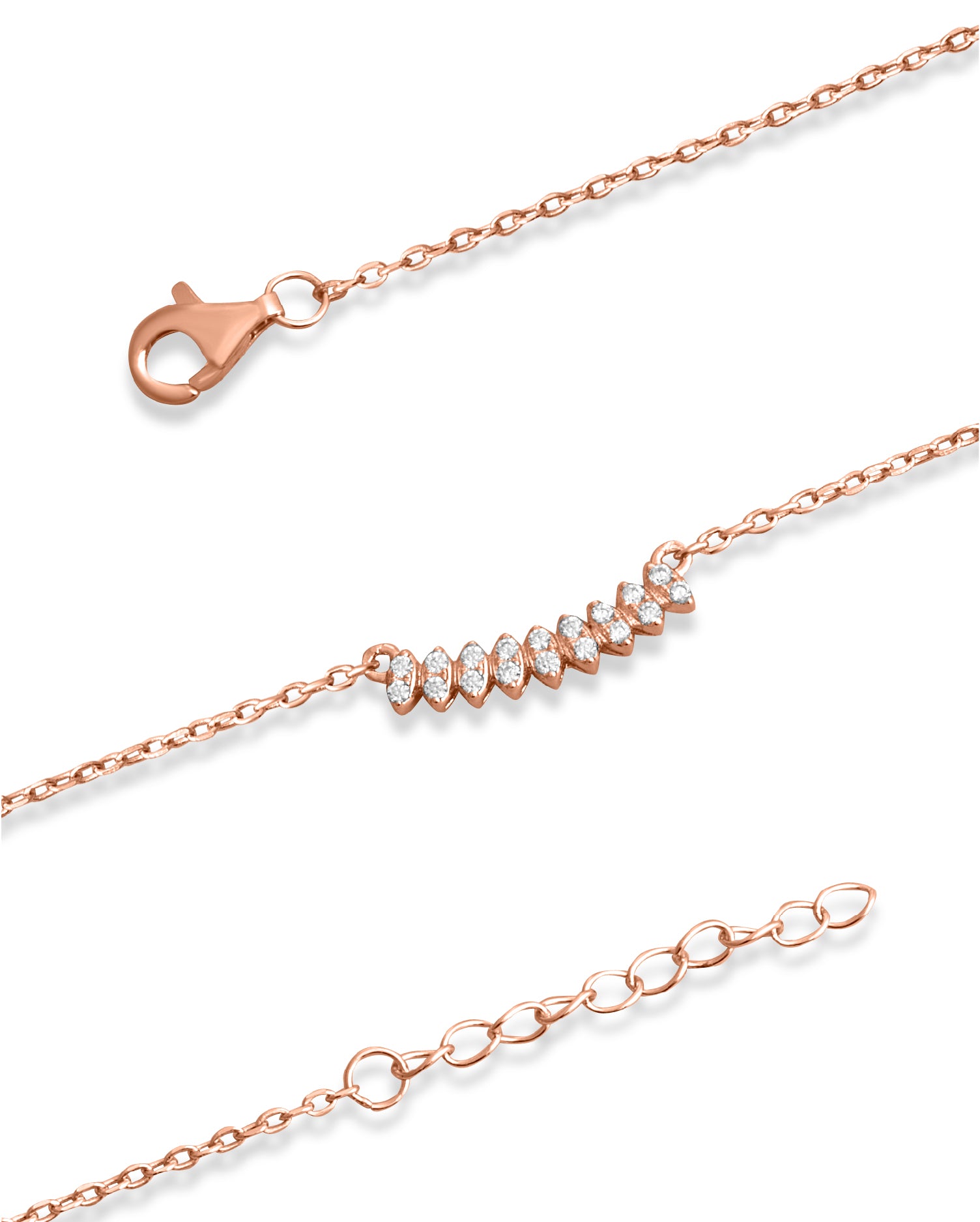 Linea Rose Gold Bracelet
