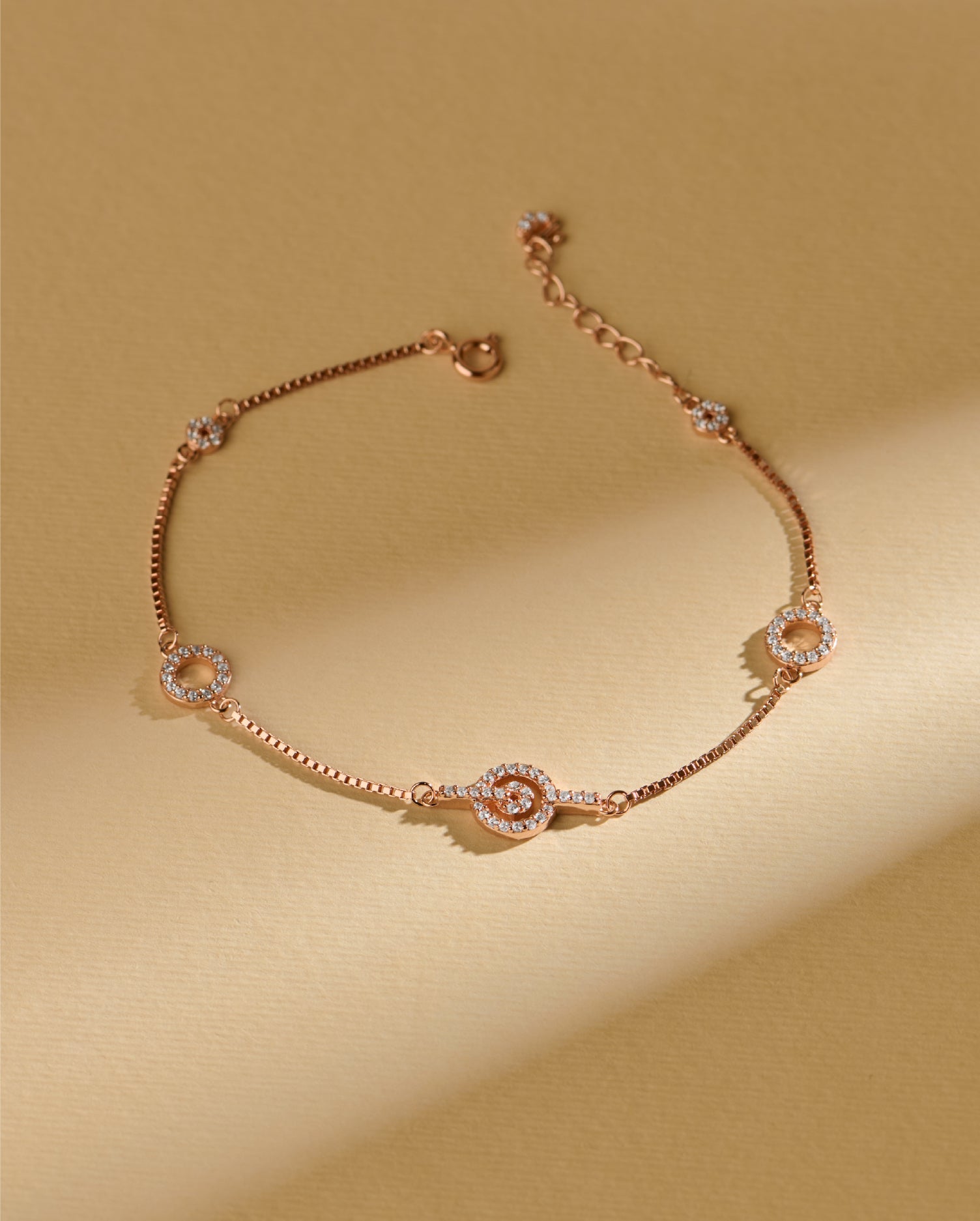 Mira Rose Gold Bracelet
