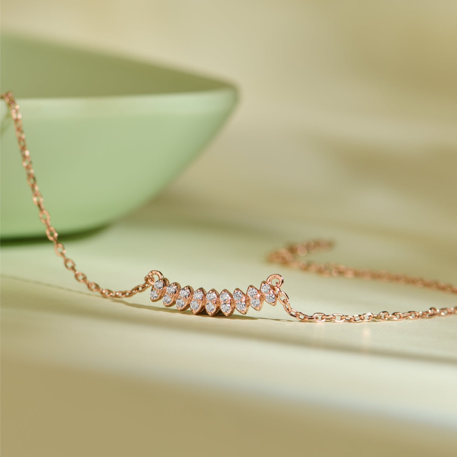Linea Rose Gold Bracelet