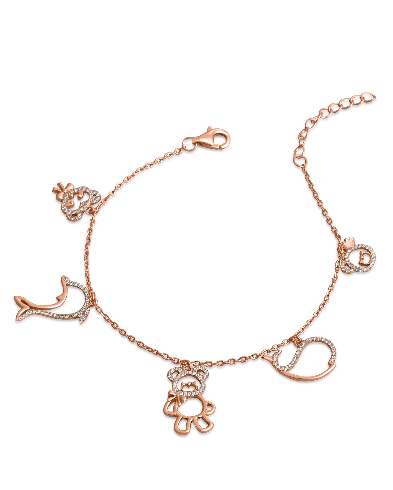 Pure Glam Rose Gold Bracelet