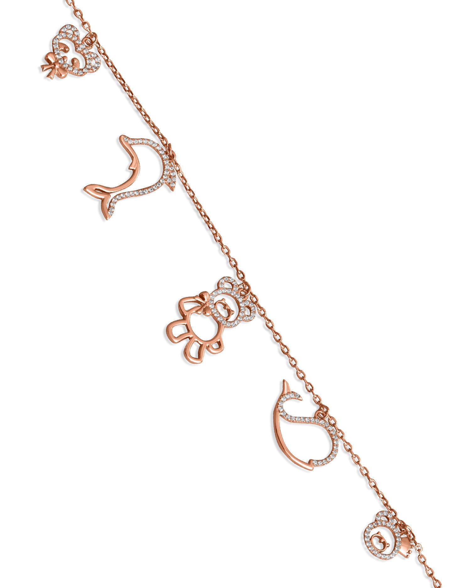 Pure Glam Rose Gold Bracelet