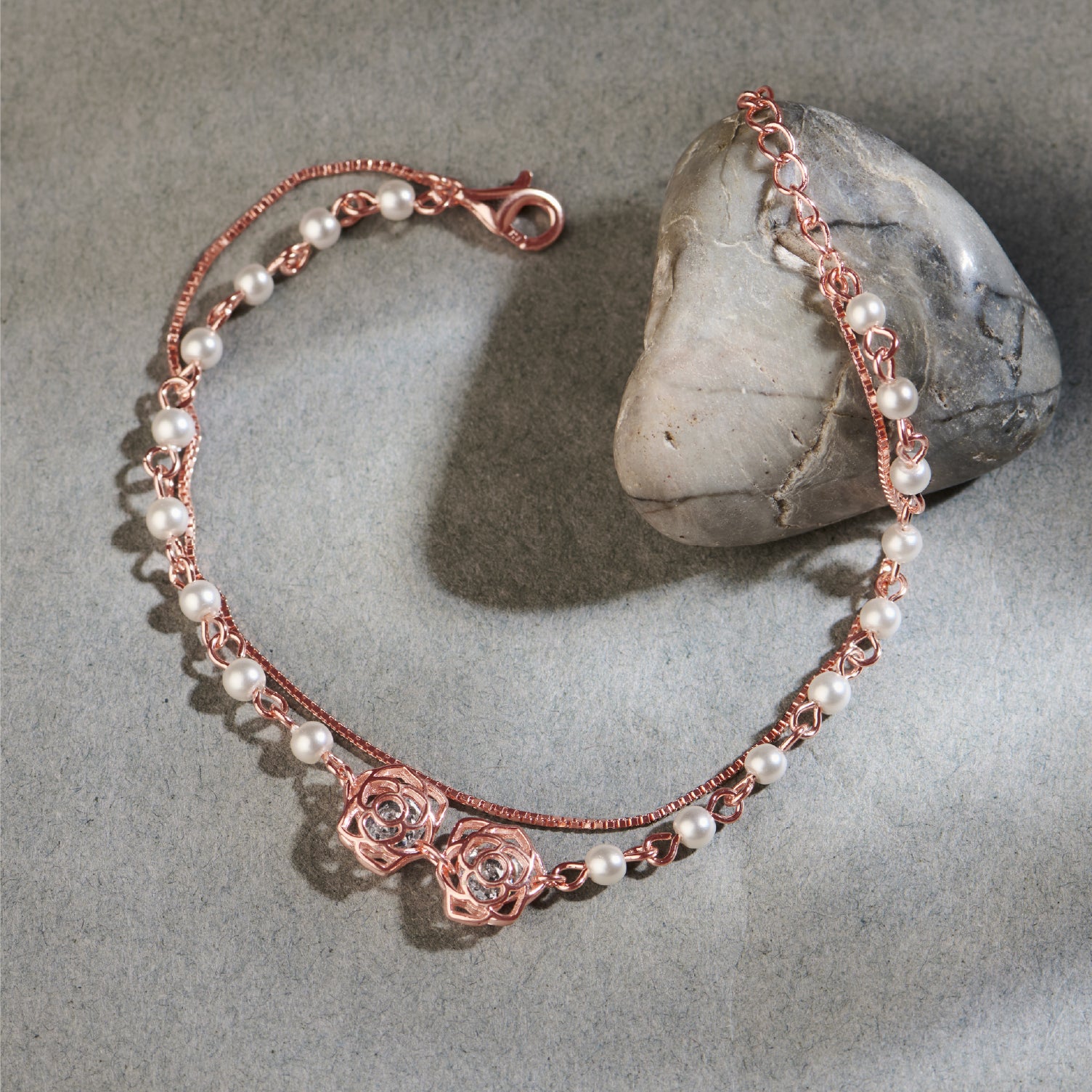 Solstice Rose Gold Bracelet