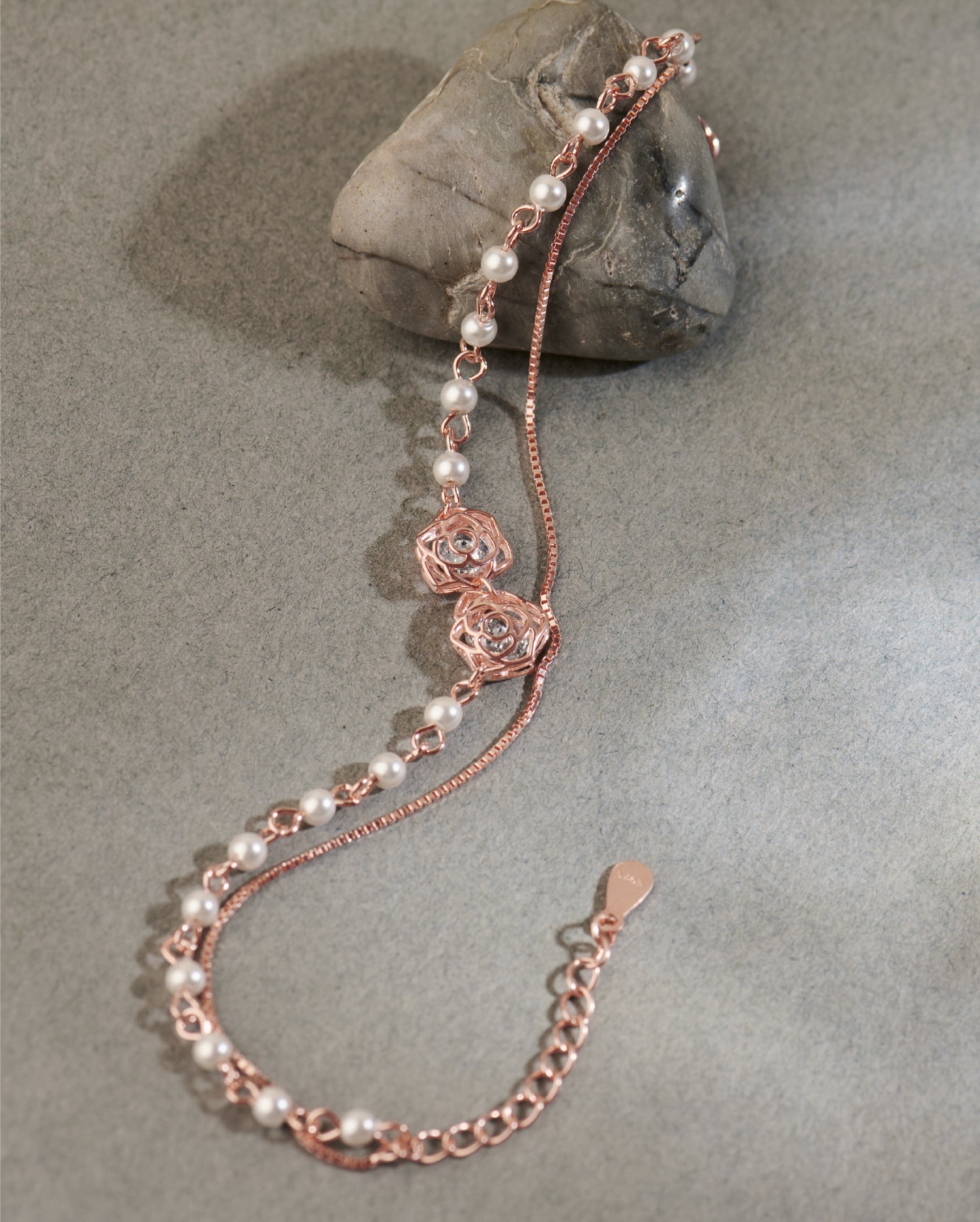 Solstice Rose Gold Bracelet