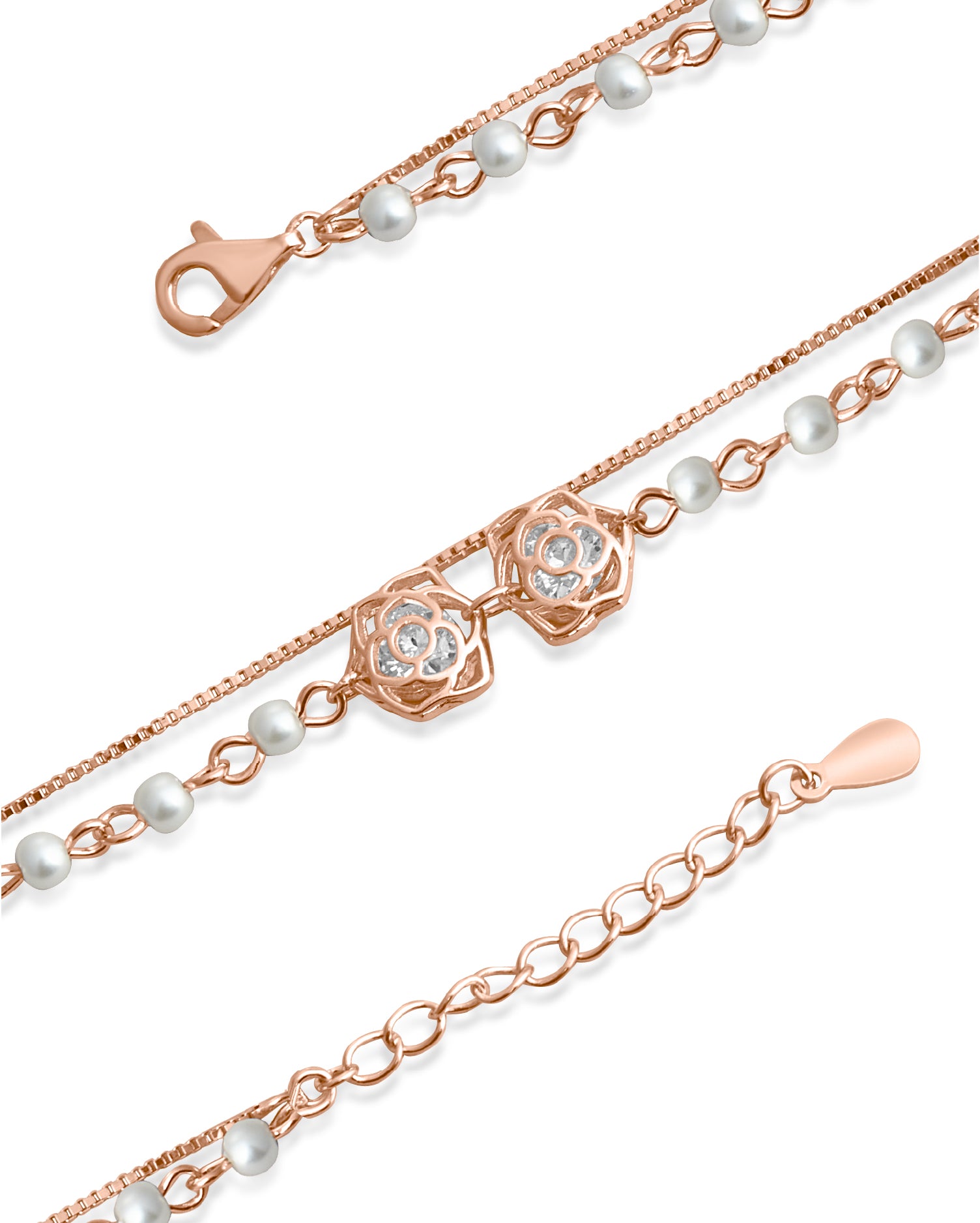 Solstice Rose Gold Bracelet