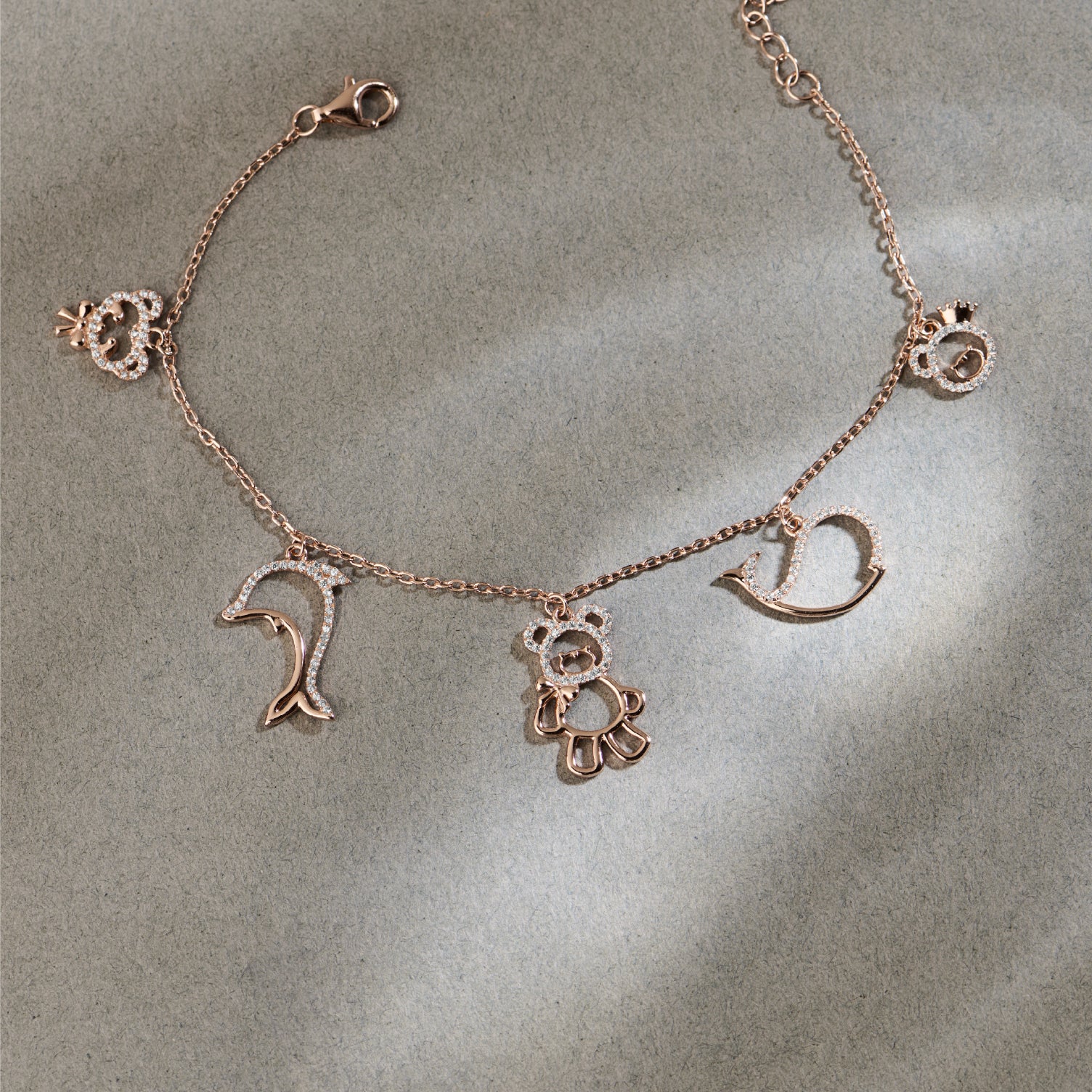 Pure Glam Rose Gold Bracelet