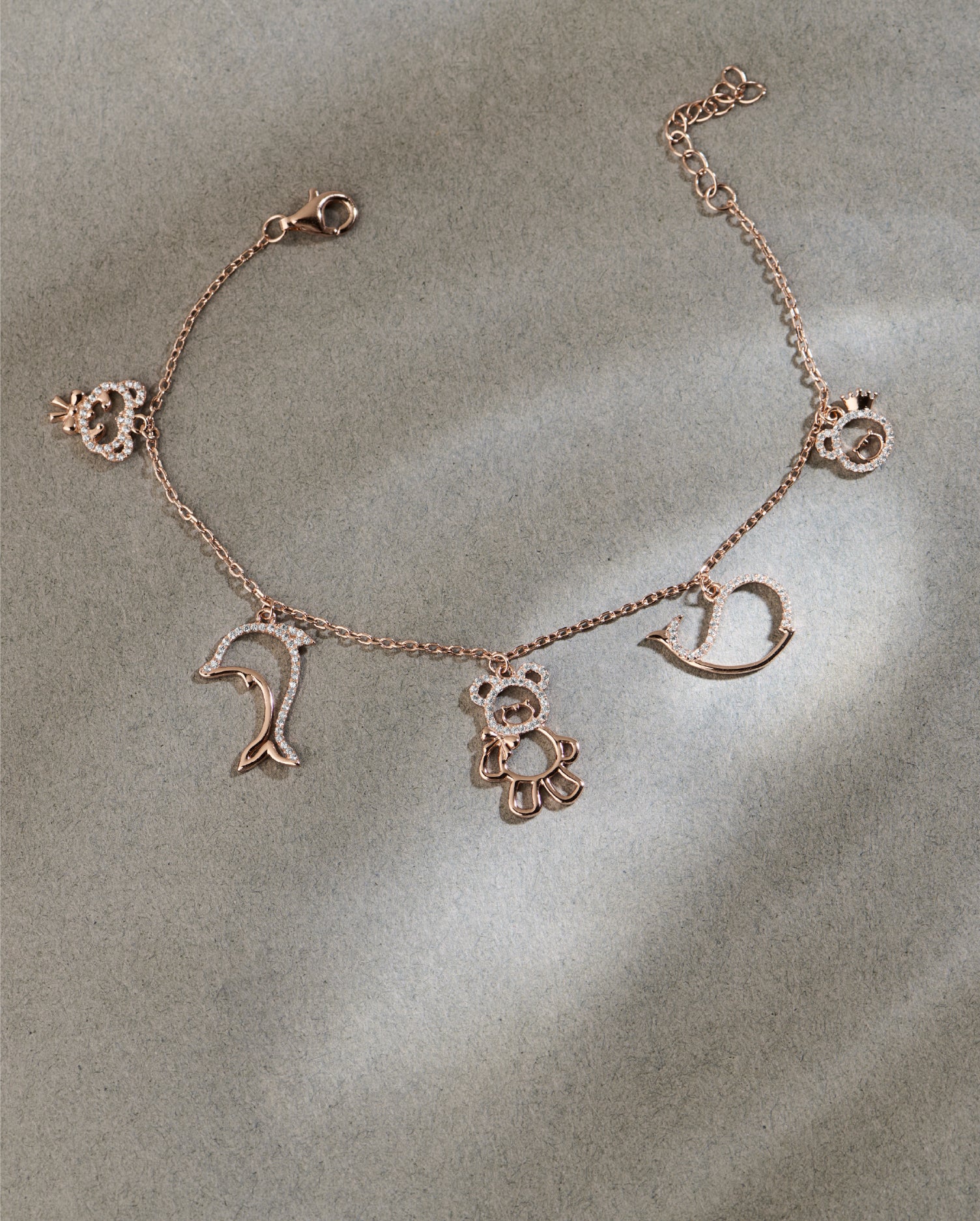 Pure Glam Rose Gold Bracelet