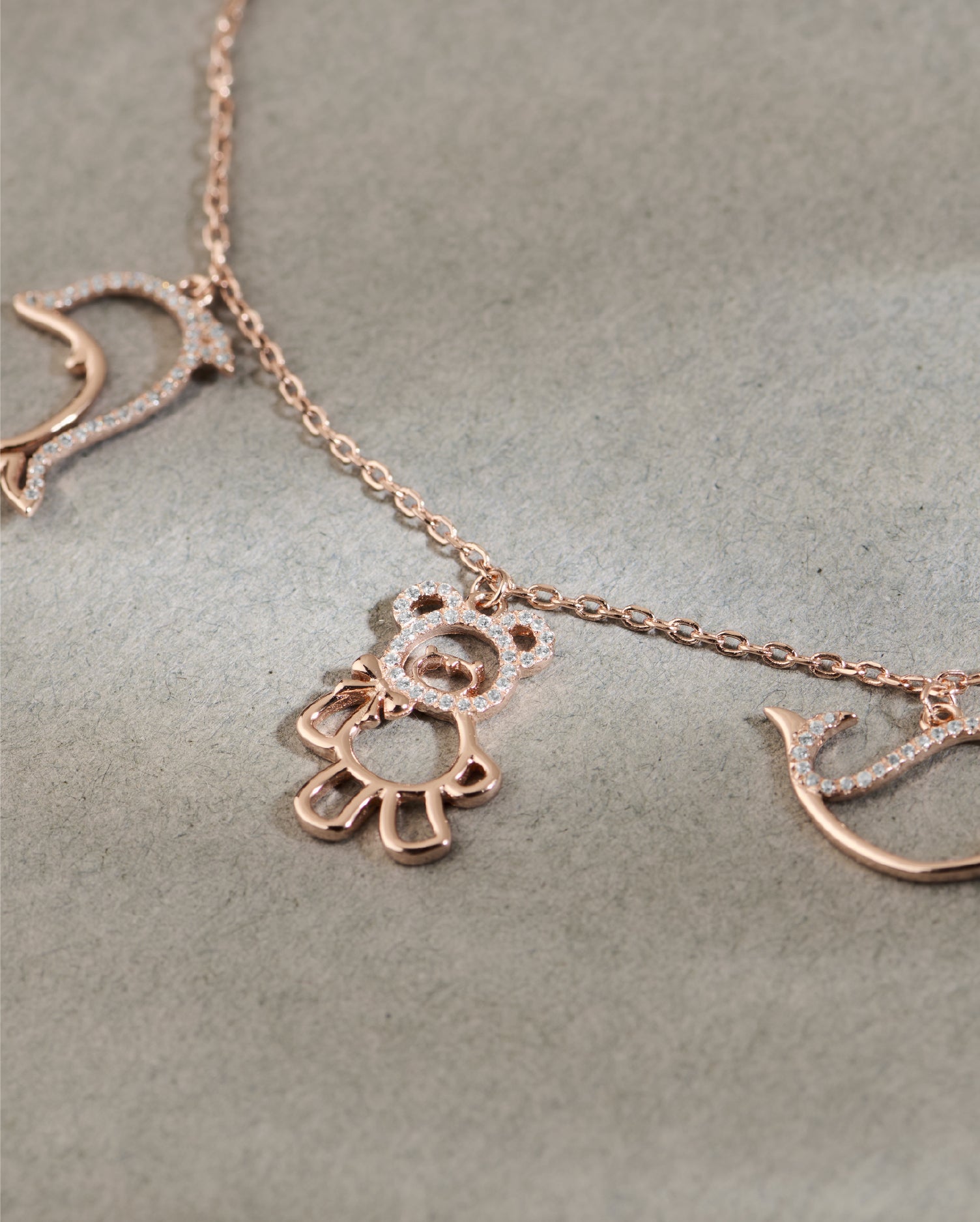 Pure Glam Rose Gold Bracelet