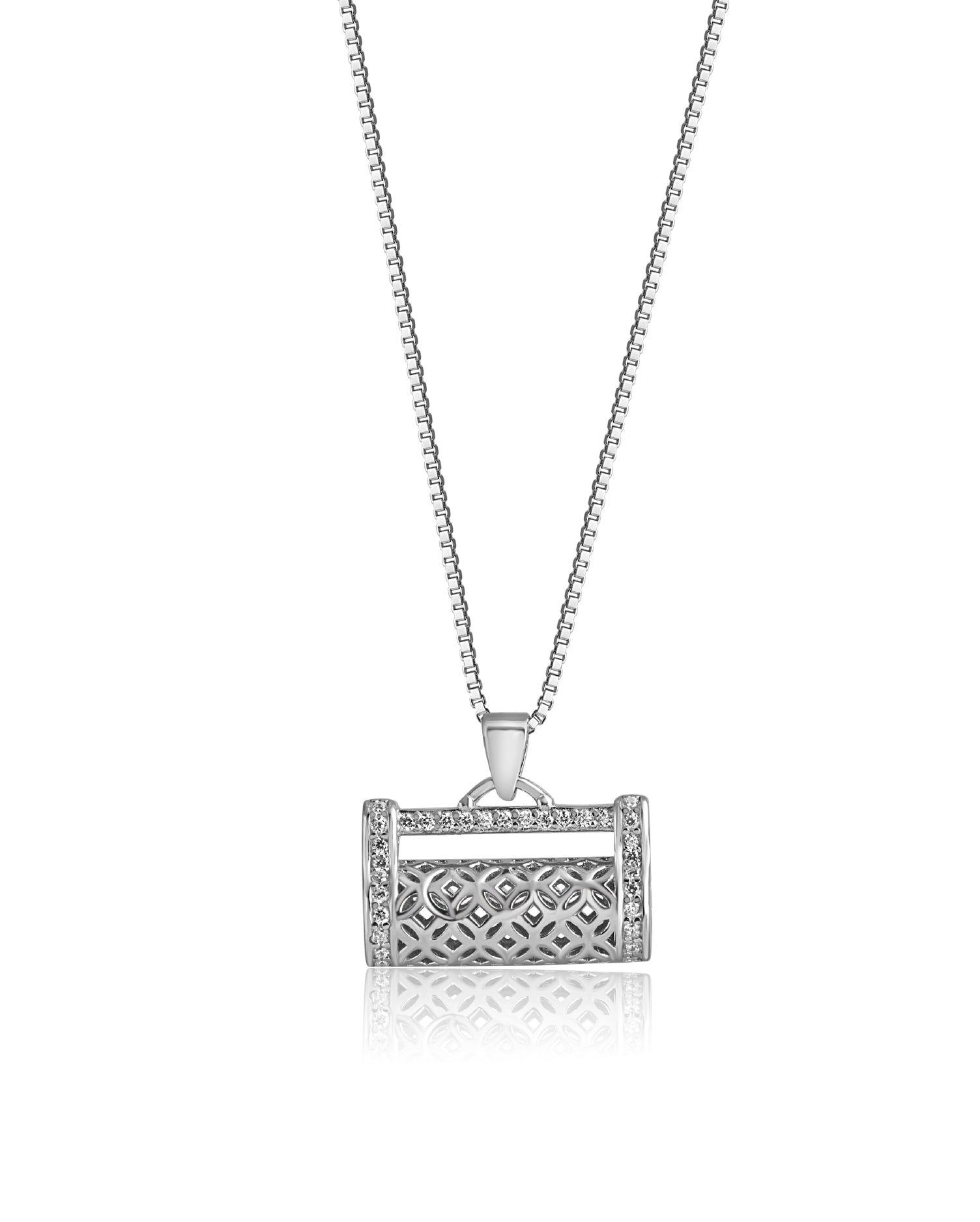 Elin Silver Chain Pendant