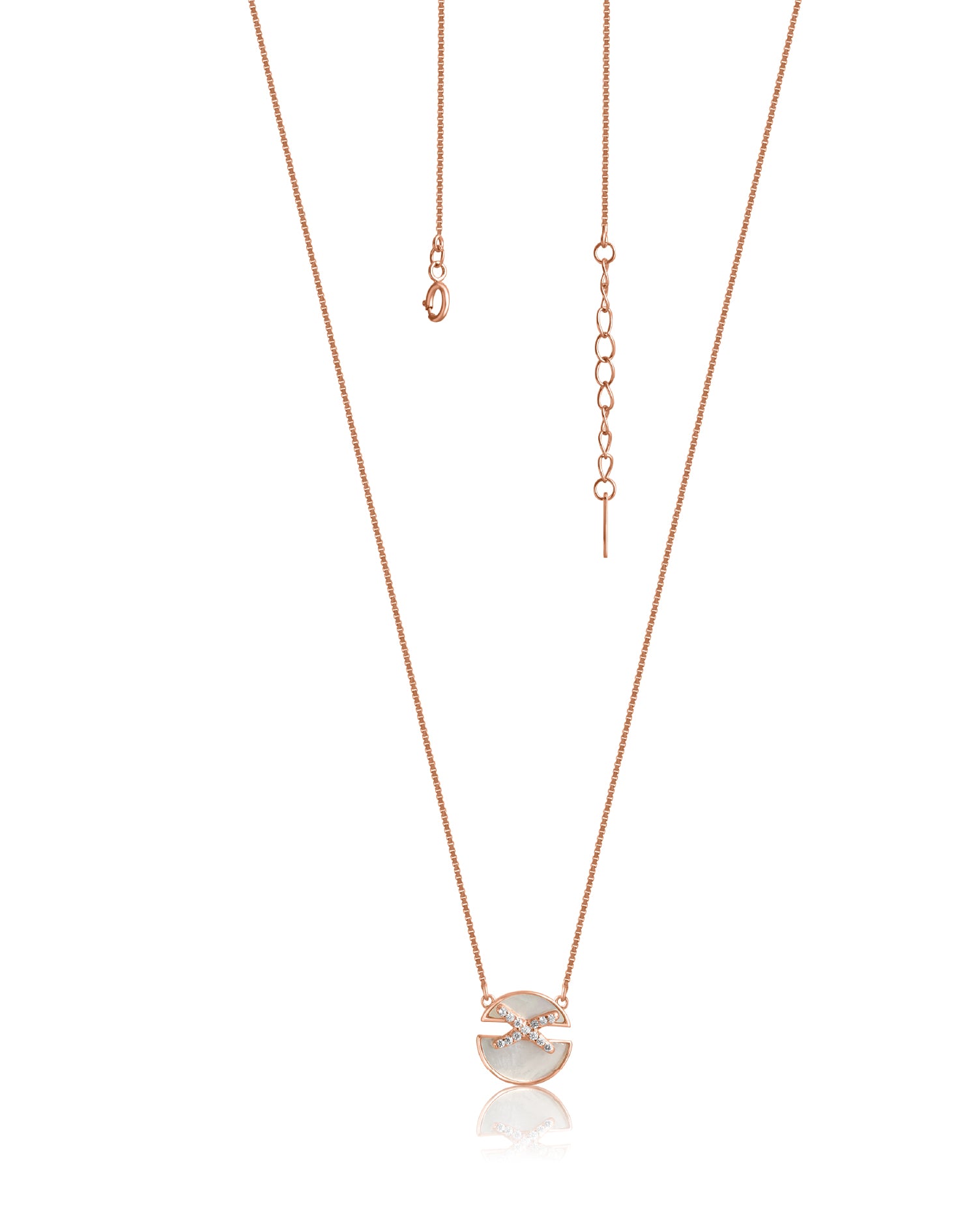 Sera Rose Gold Chain Pendant