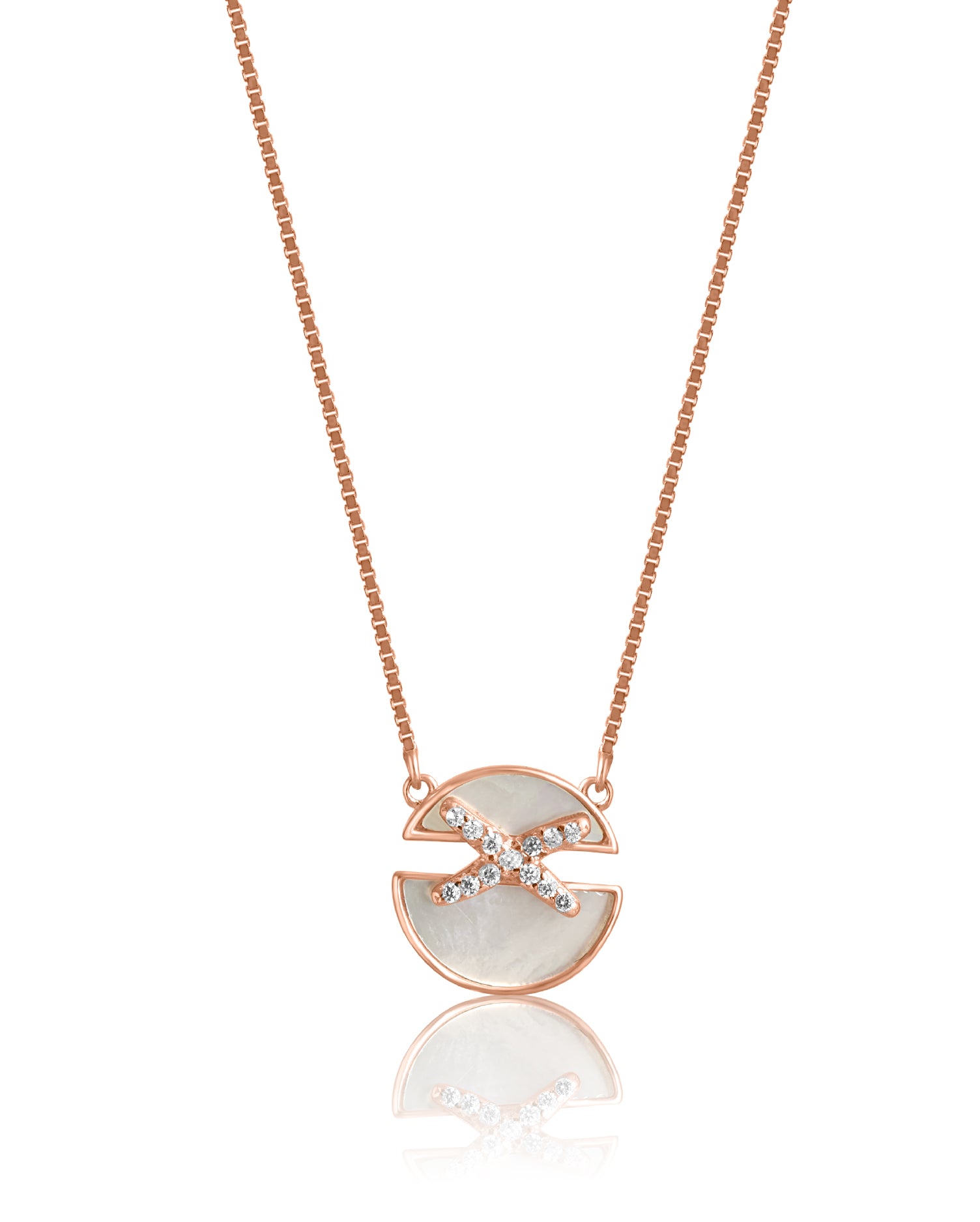 Sera Rose Gold Chain Pendant
