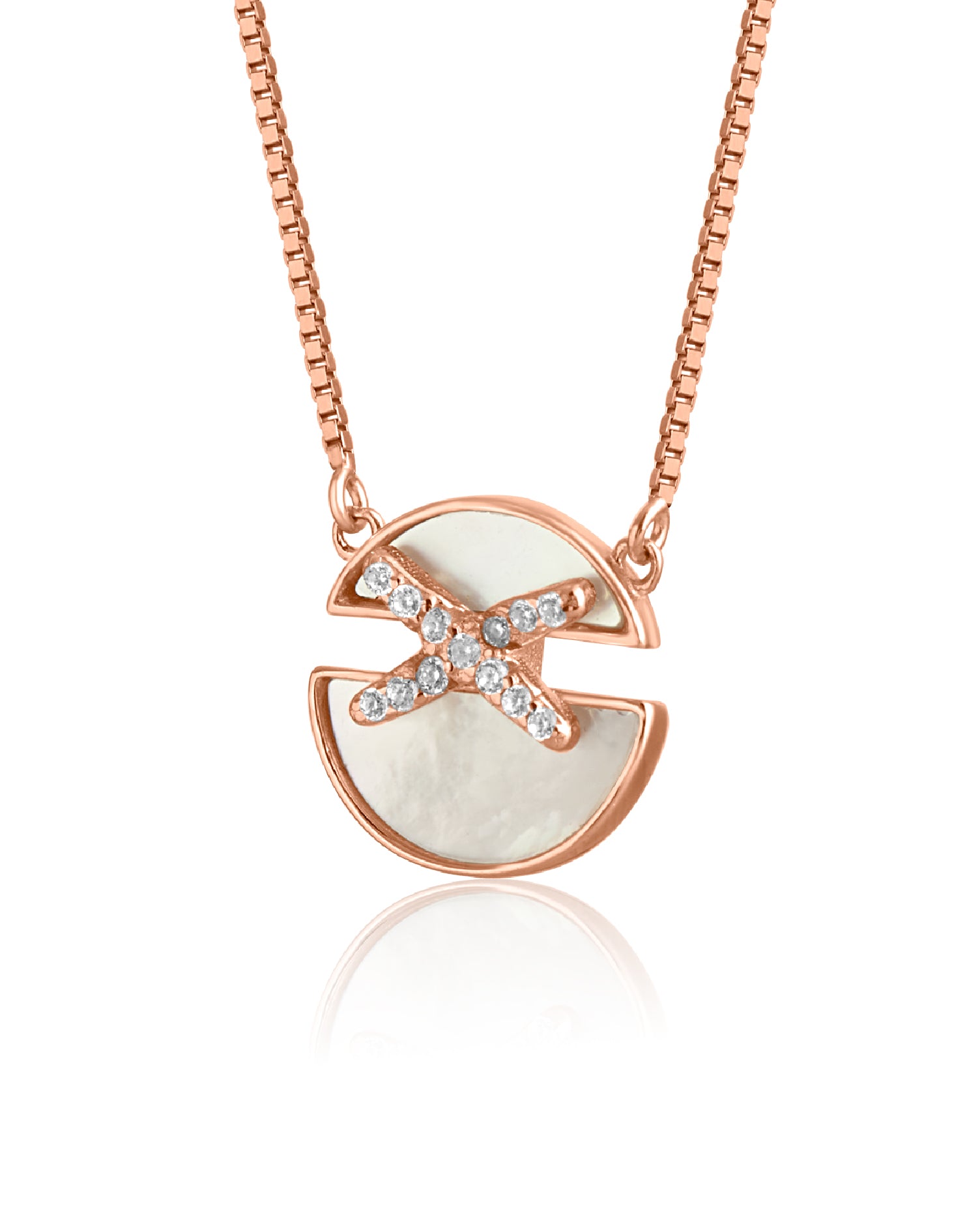 Sera Rose Gold Chain Pendant