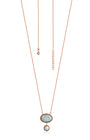 Lumen Rose Gold Chain Pendant