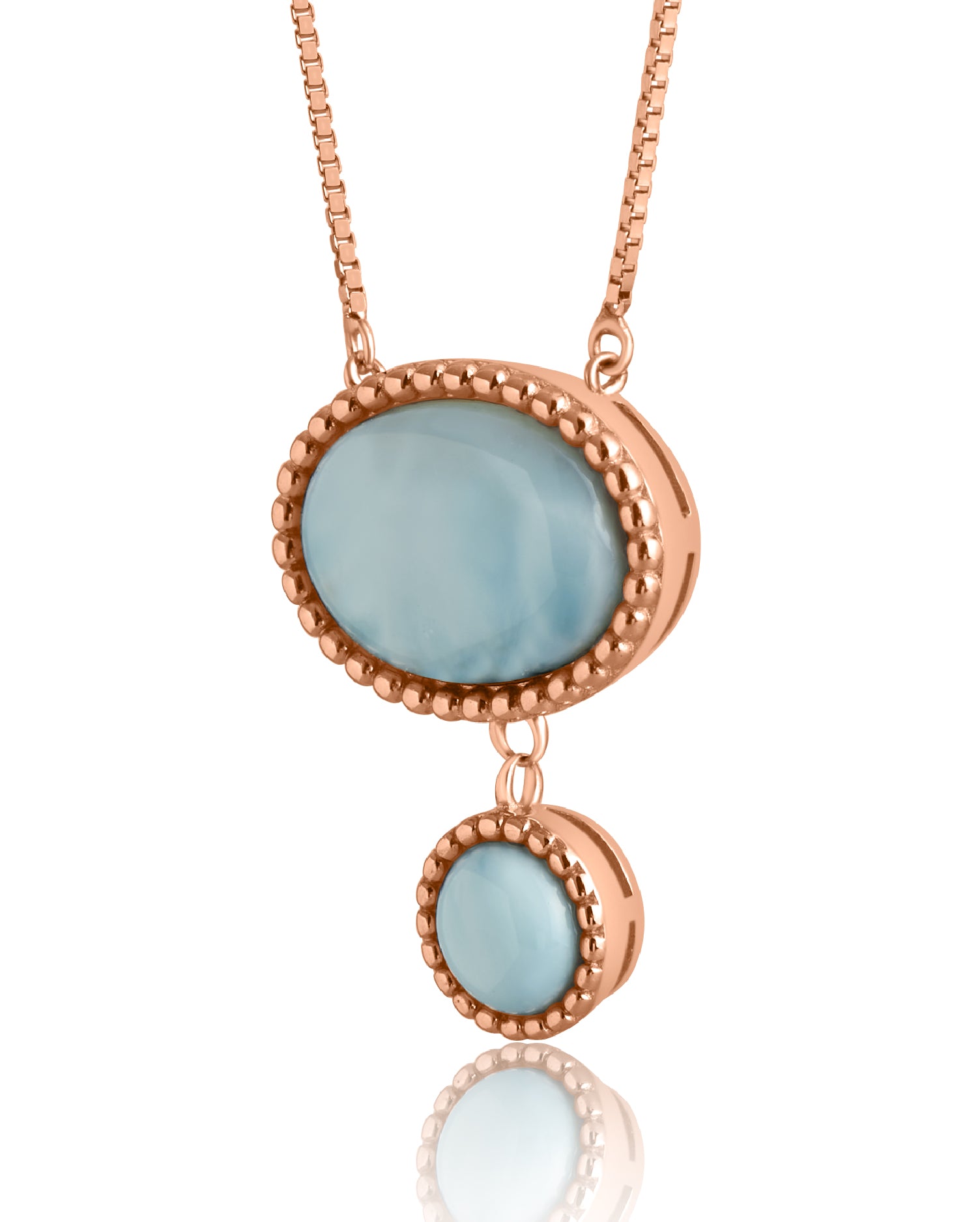 Lumen Rose Gold Chain Pendant