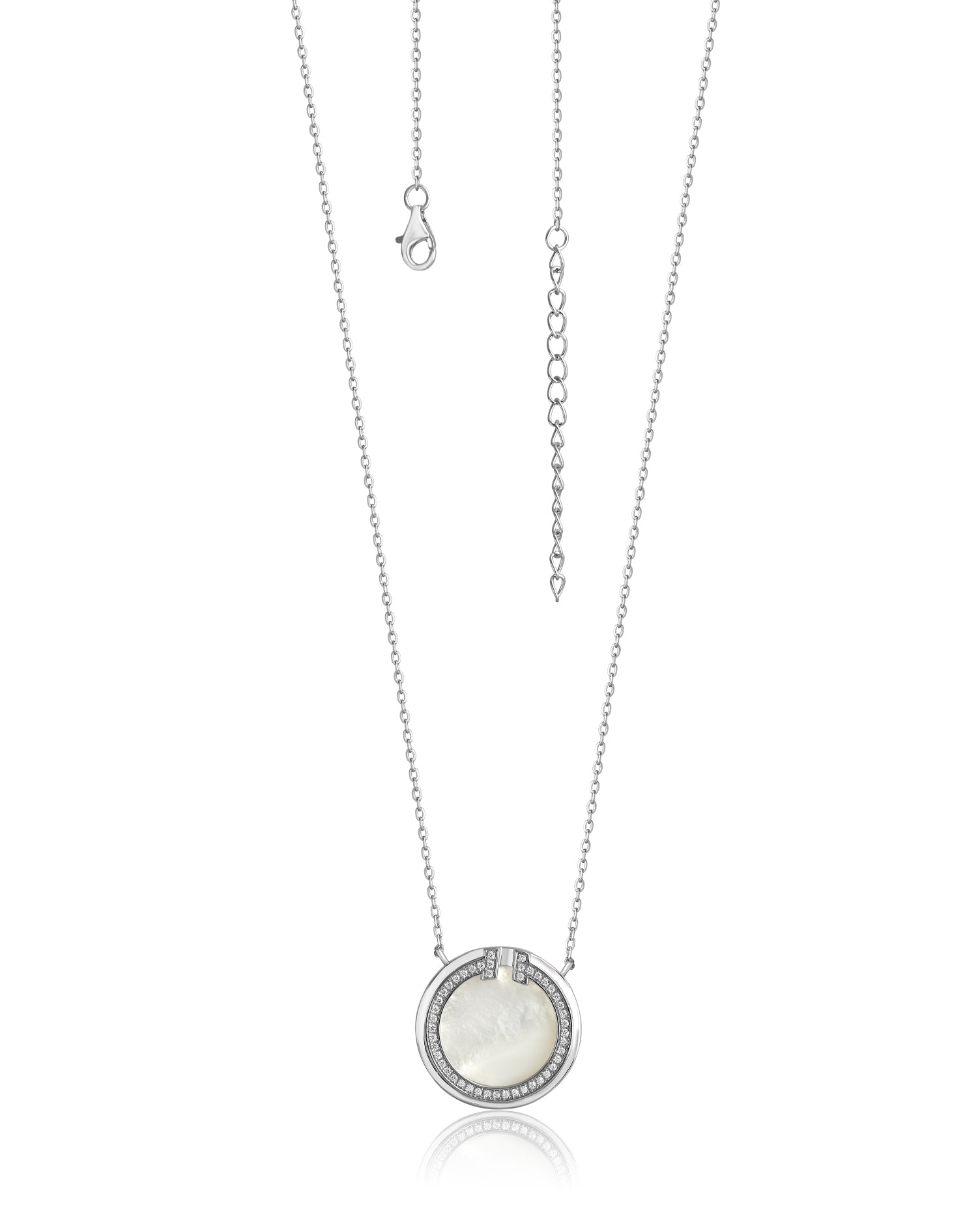 Nysa Silver Chain Pendant