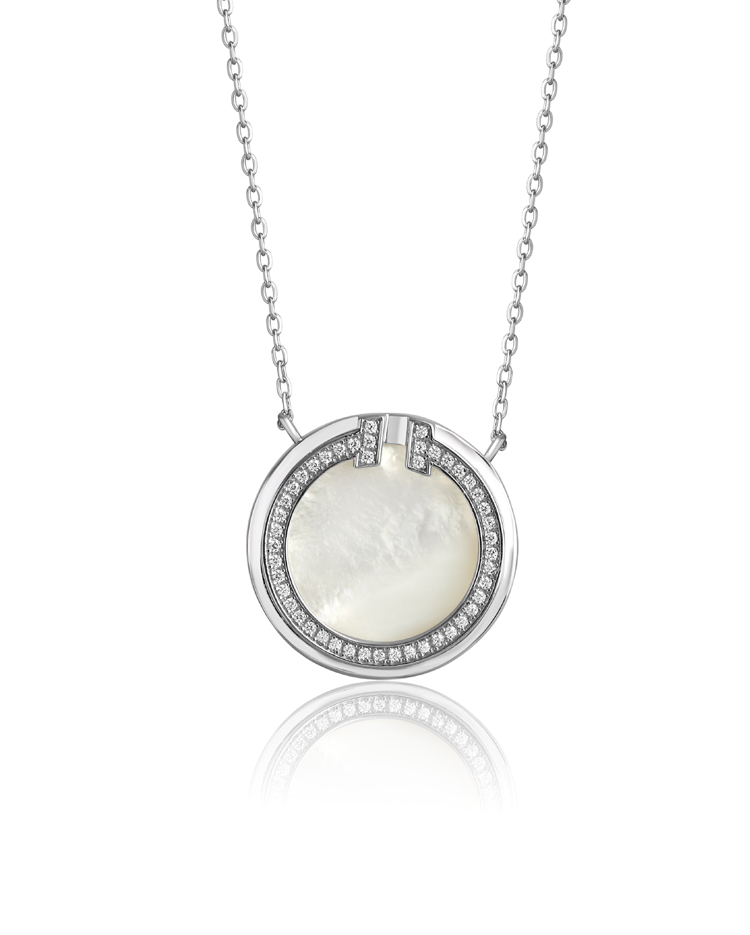 Nysa Silver Chain Pendant