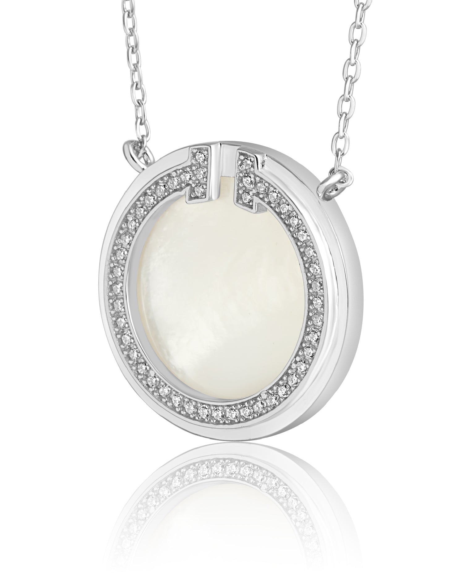 Nysa Silver Chain Pendant