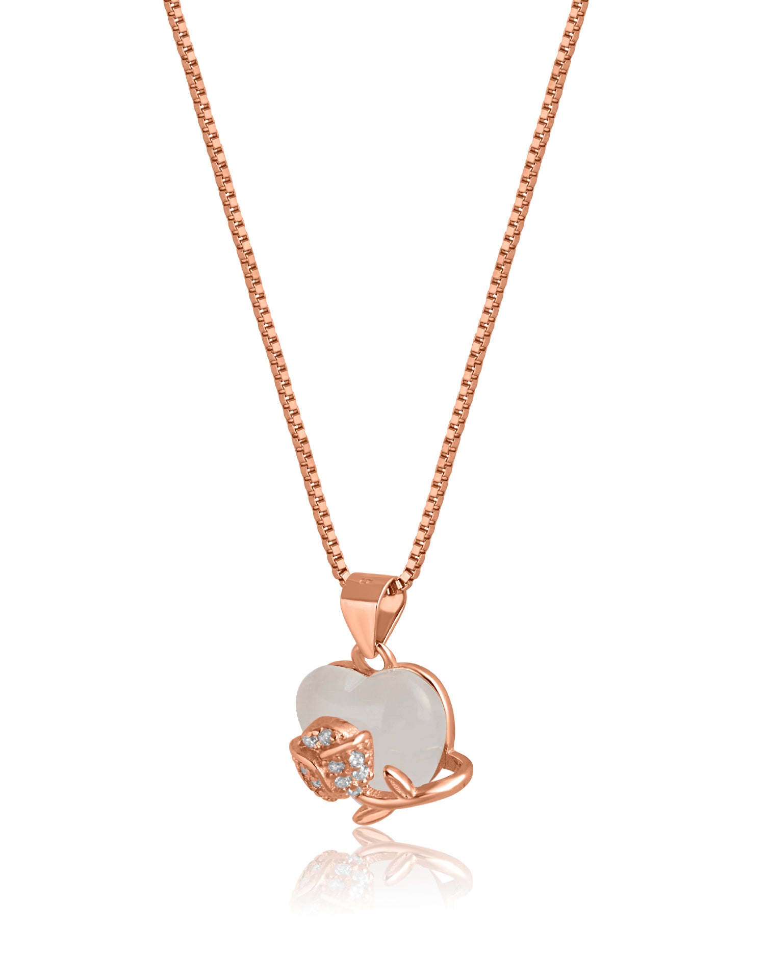 Osha Rose Gold Chain Pendant