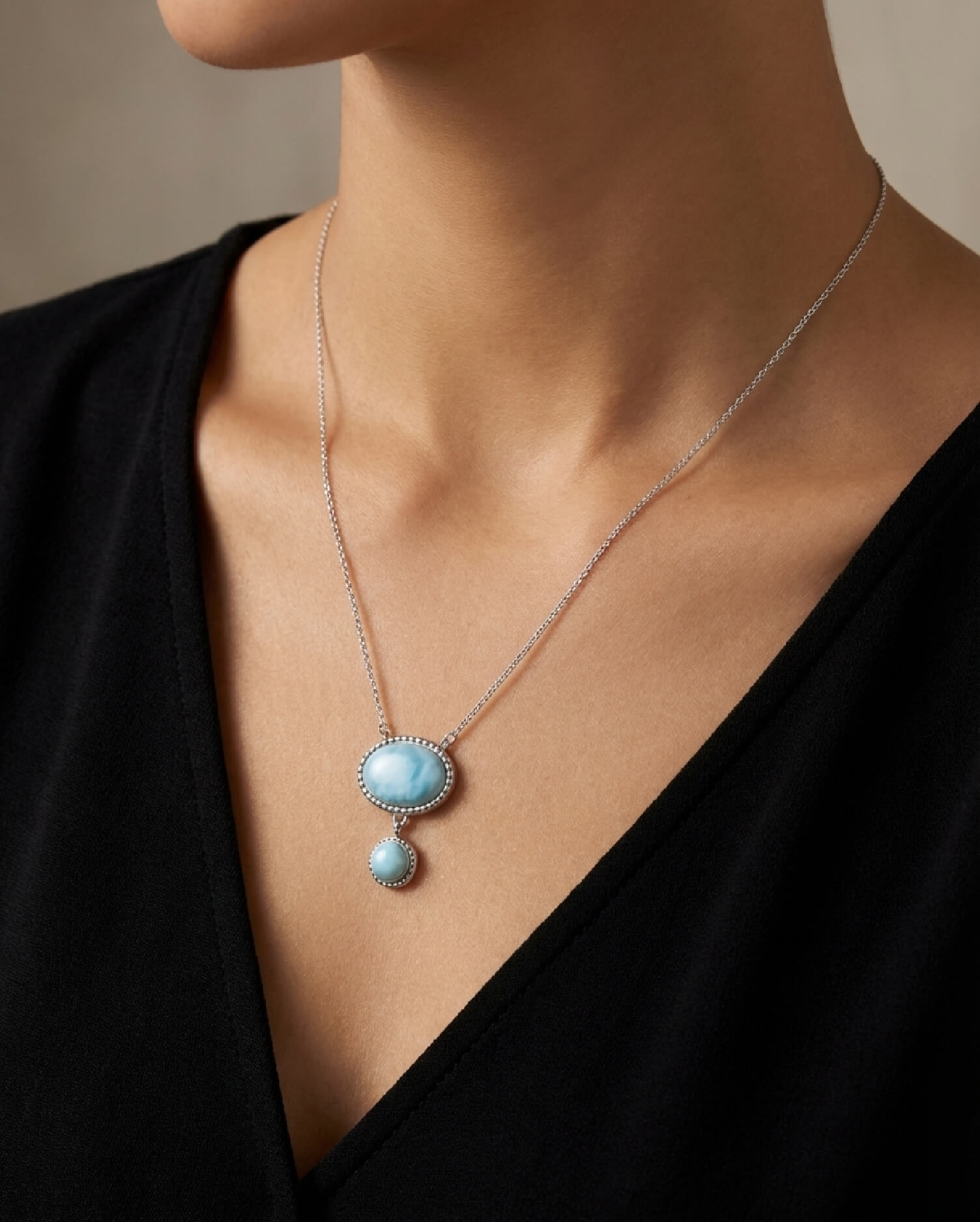 Lumen Silver Chain Pendant