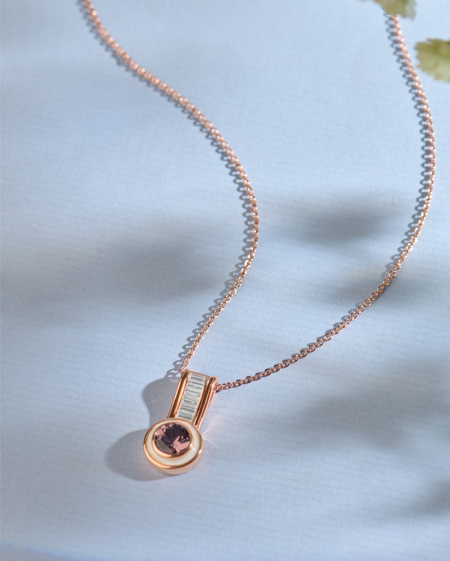 Risa Rose Gold Chain Pendant