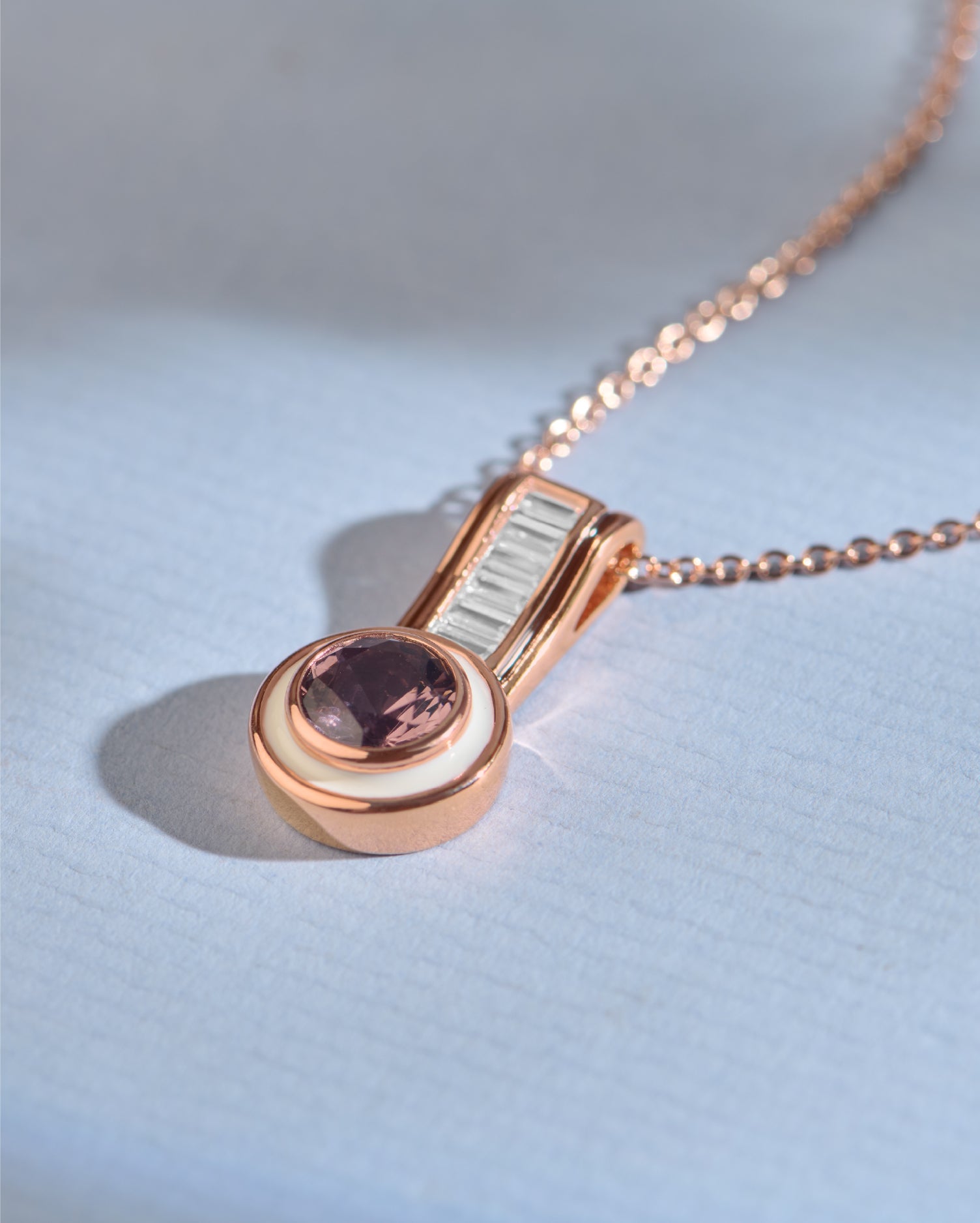 Risa Rose Gold Chain Pendant