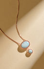 Lumen Rose Gold Chain Pendant