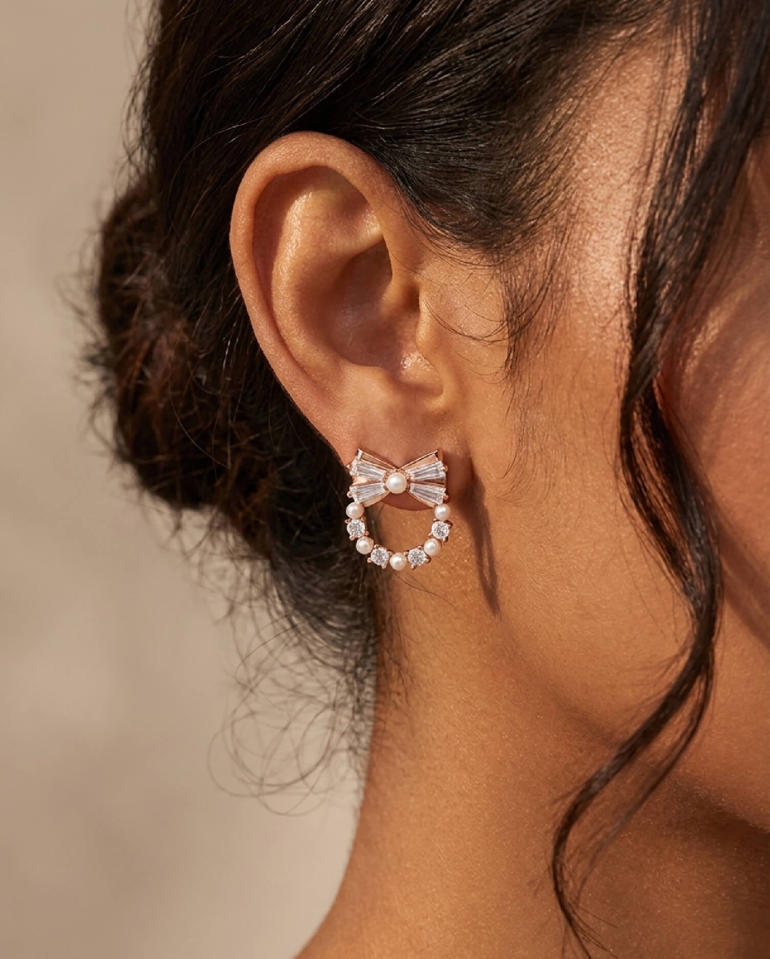Muse Rose Gold Earrings