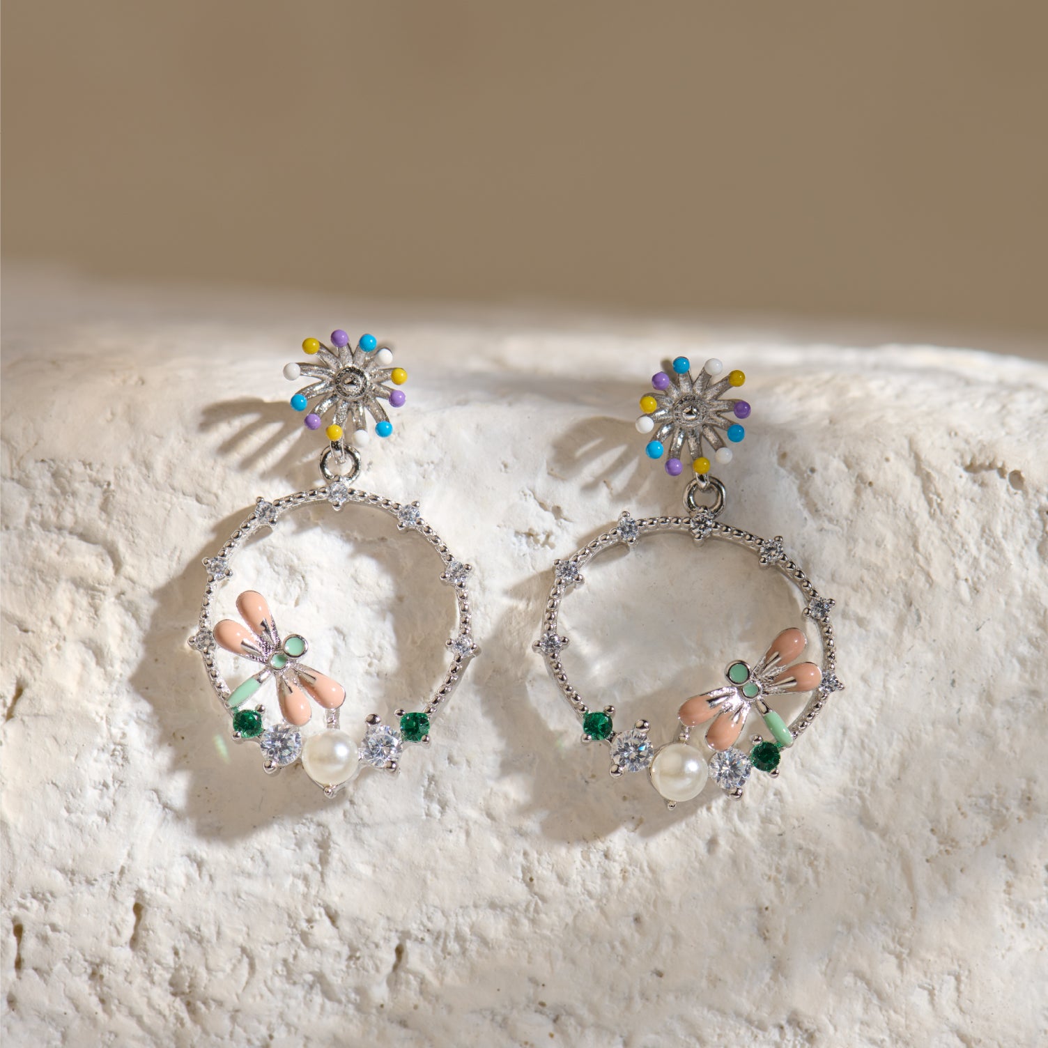 Haven Silver Earrings