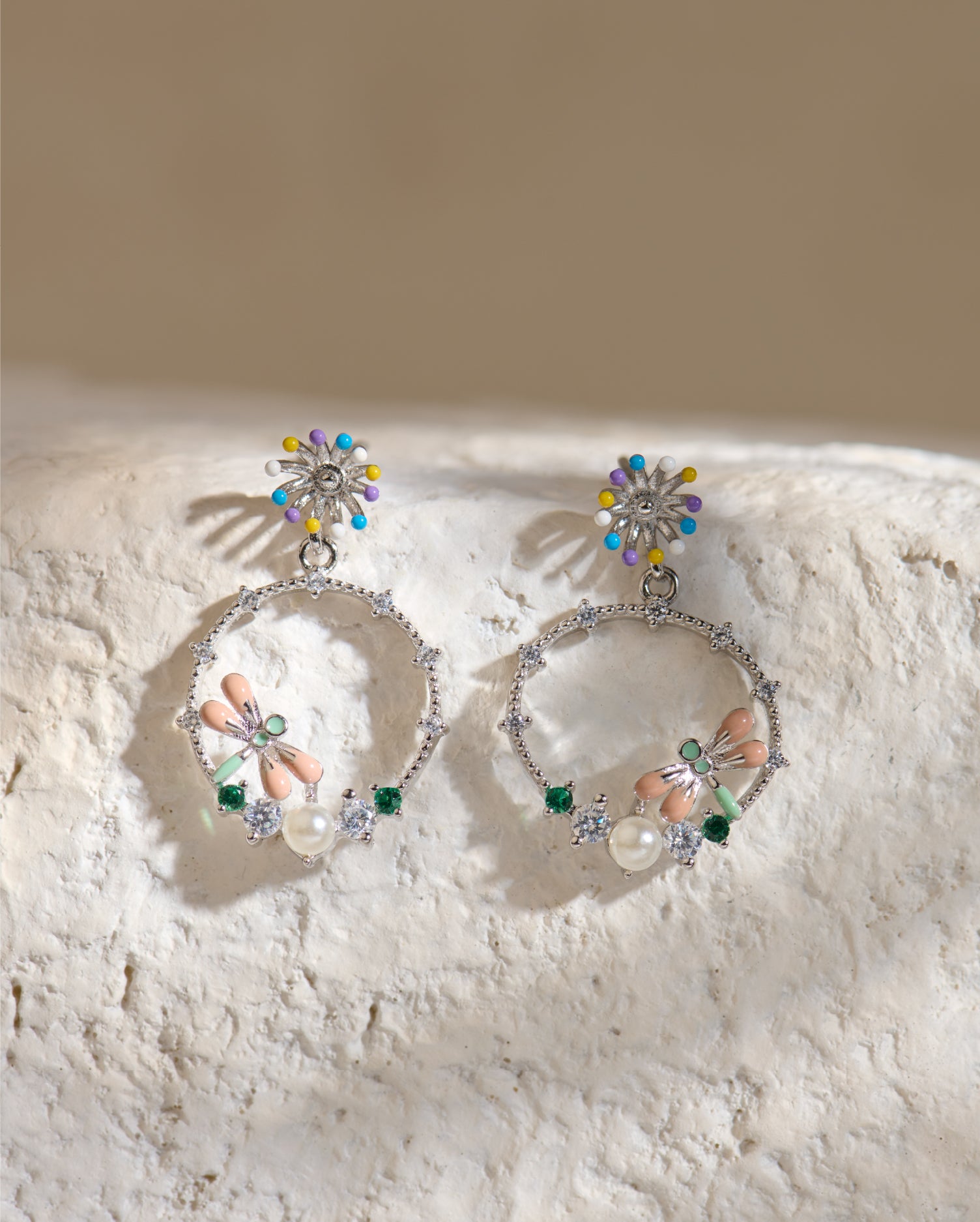 Haven Silver Earrings