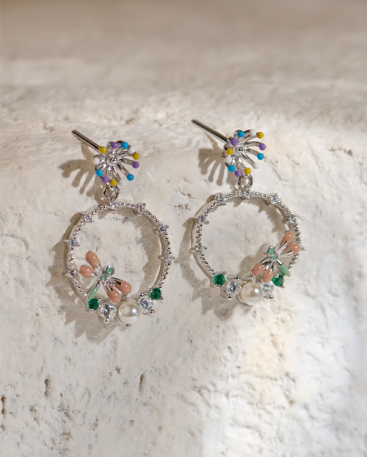 Haven Silver Earrings