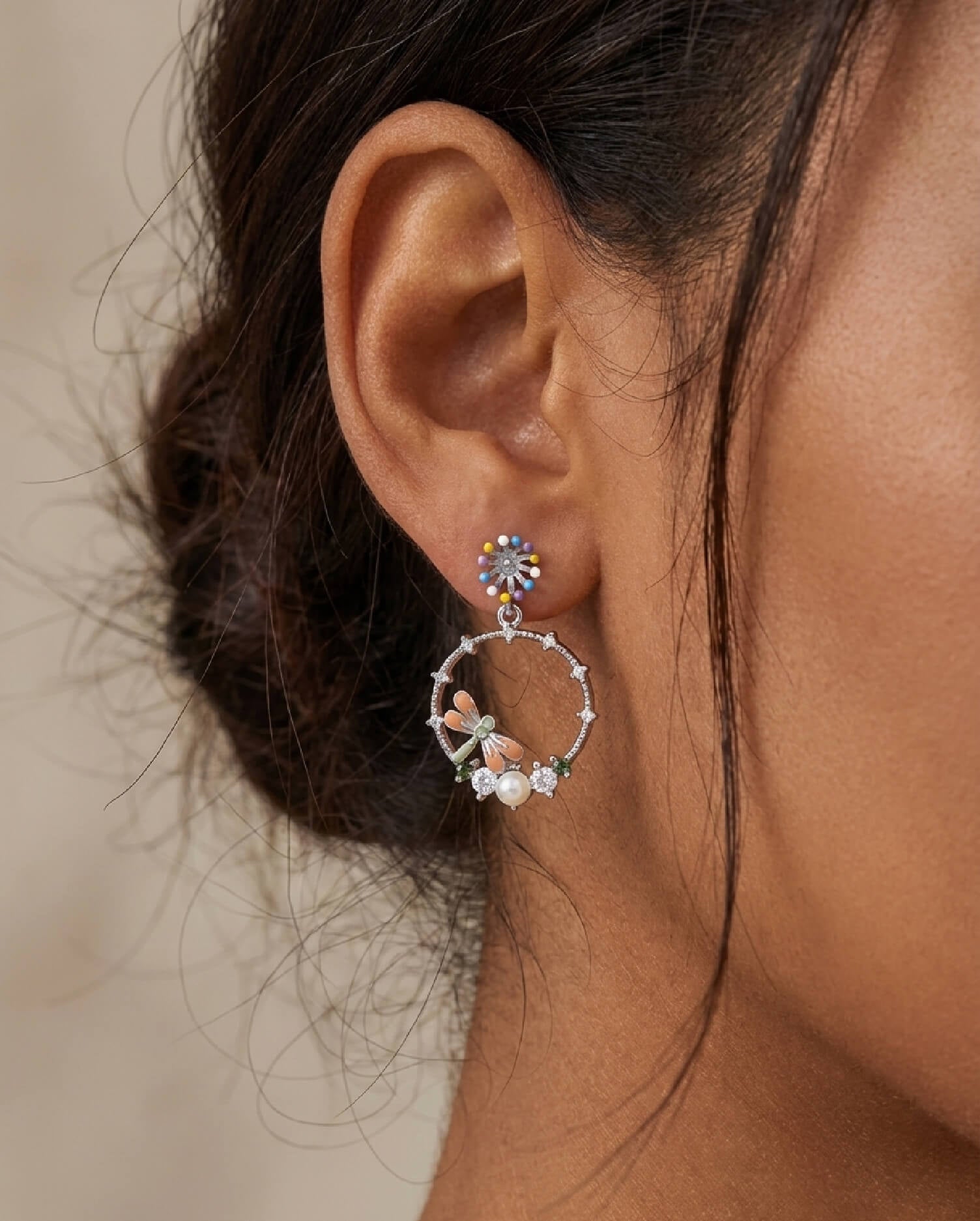 Haven Silver Earrings