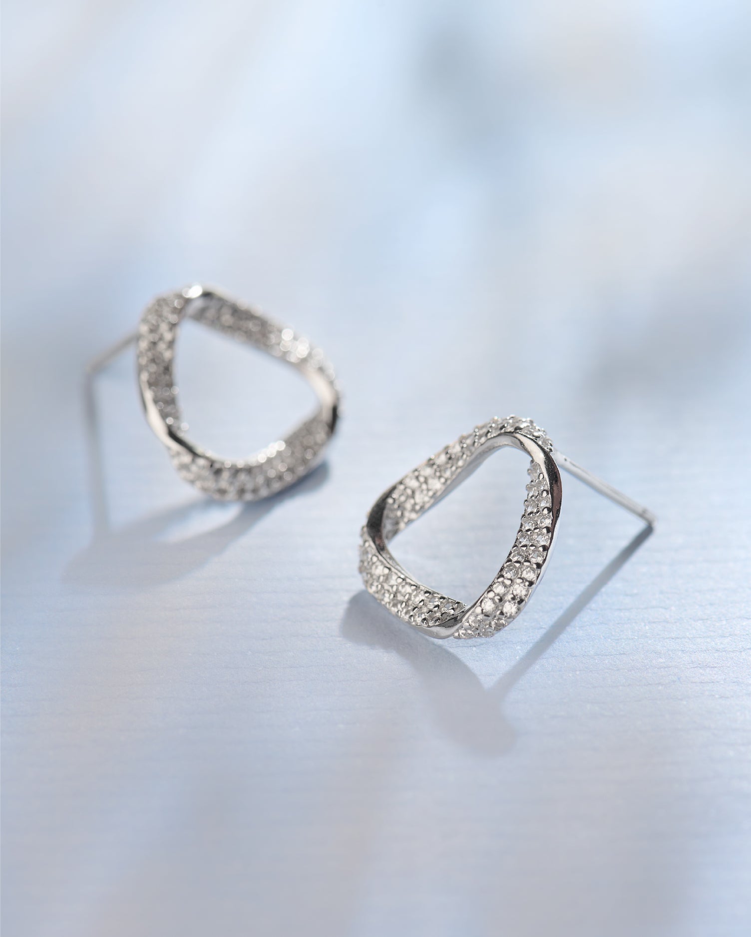 Orbit Silver Earrings