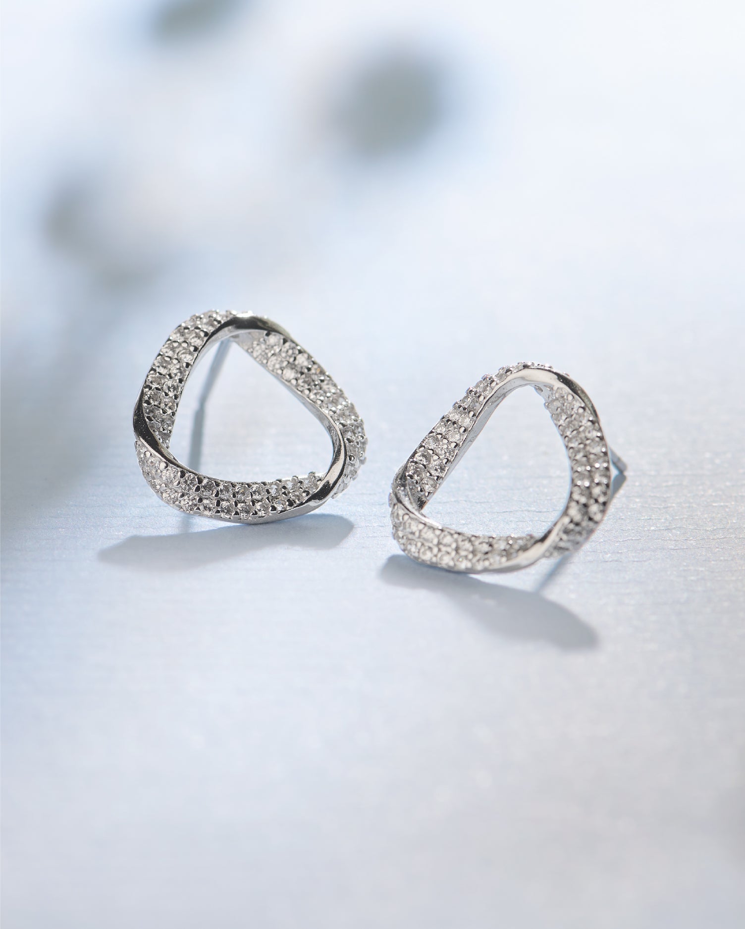 Orbit Silver Earrings