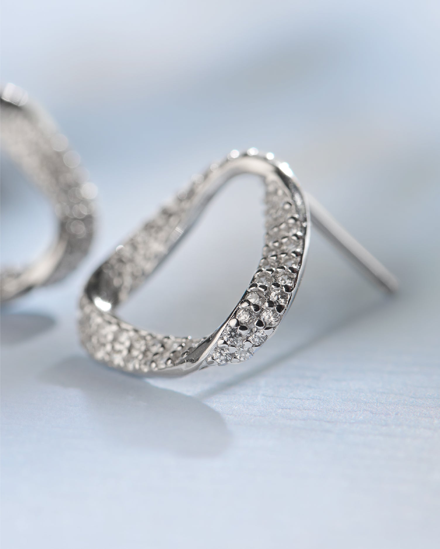 Orbit Silver Earrings