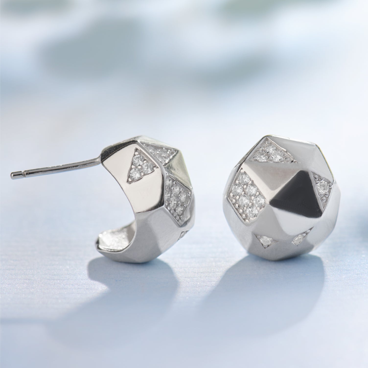 Amore Silver Earrings