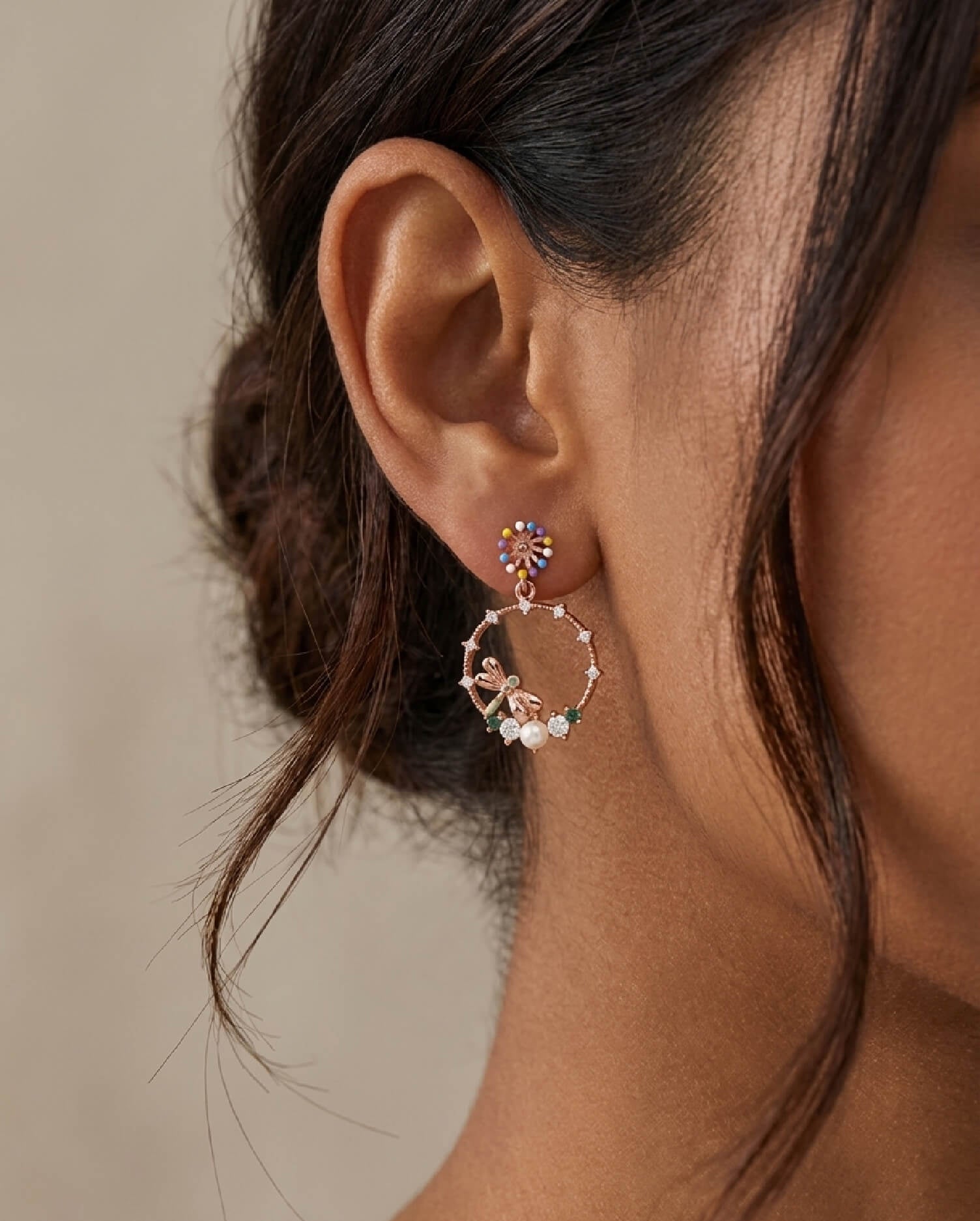 Haven Rose Gold Earrings
