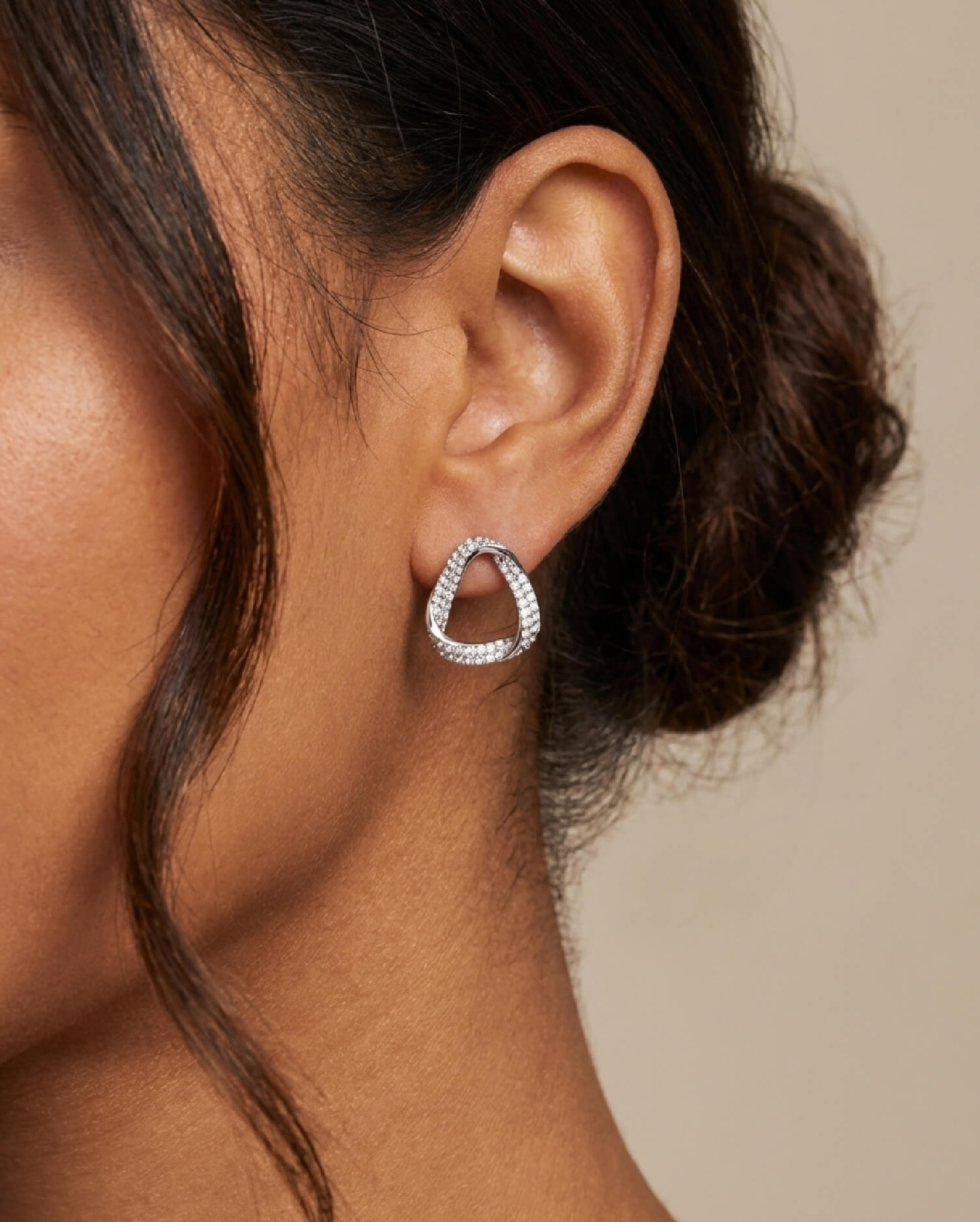 Orbit Silver Earrings