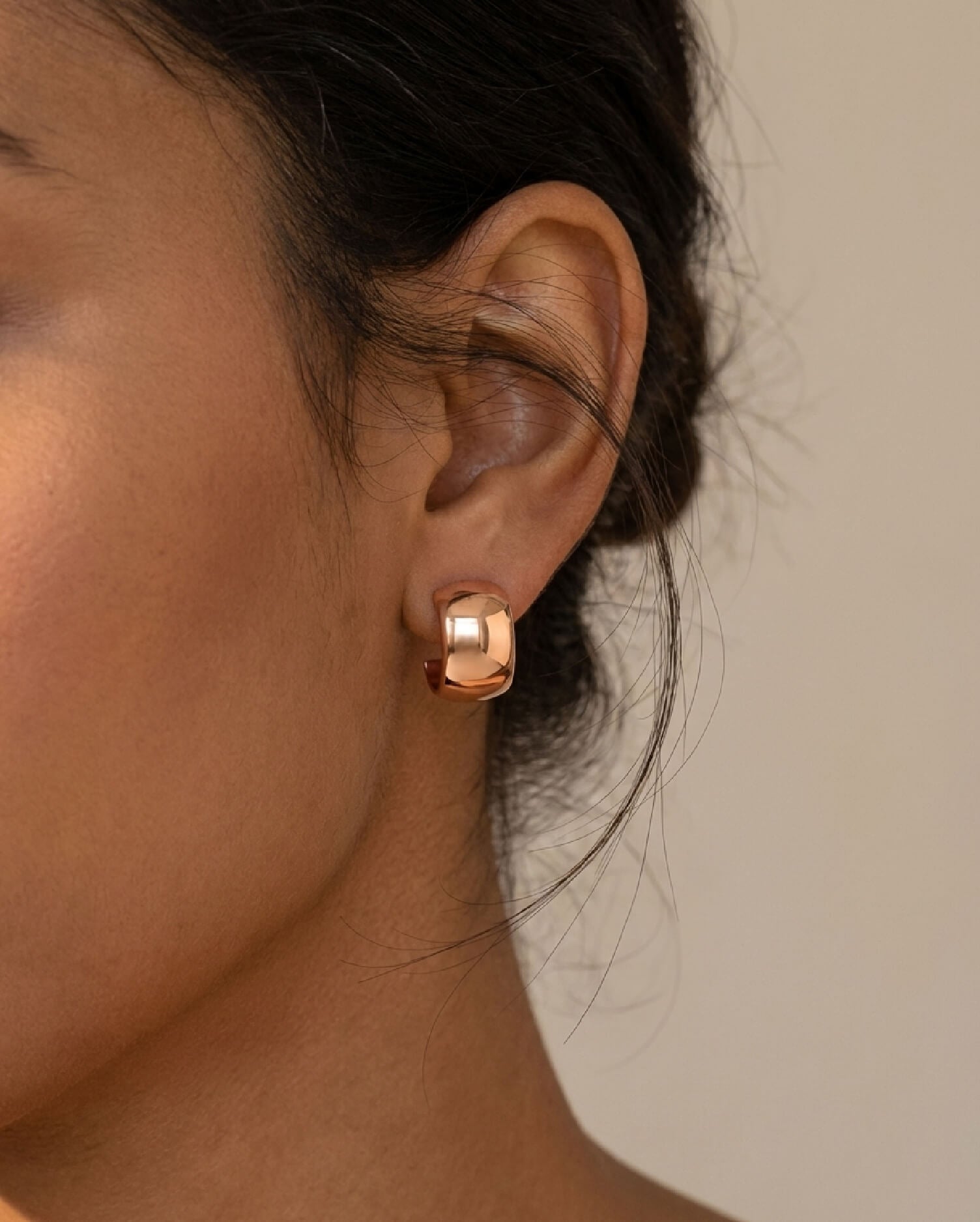 Solyn Rose Gold Earrings