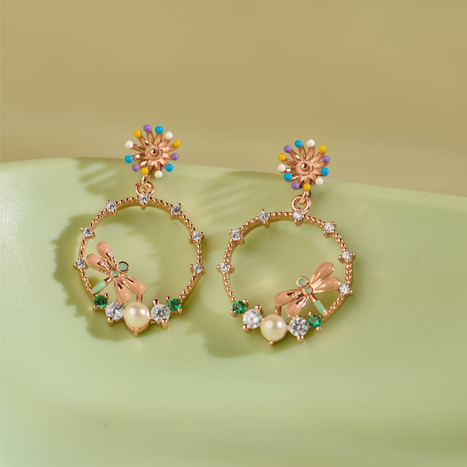 Haven Rose Gold Earrings