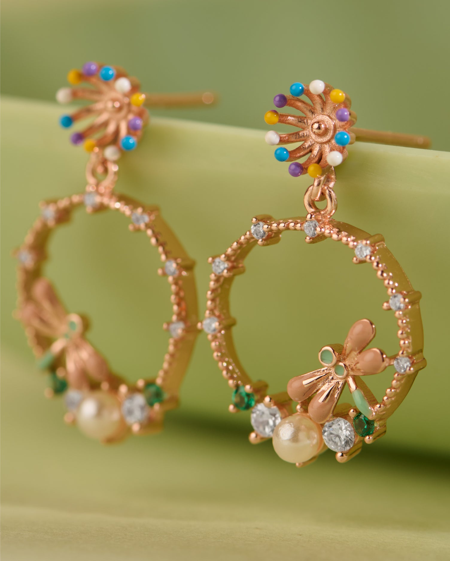 Haven Rose Gold Earrings