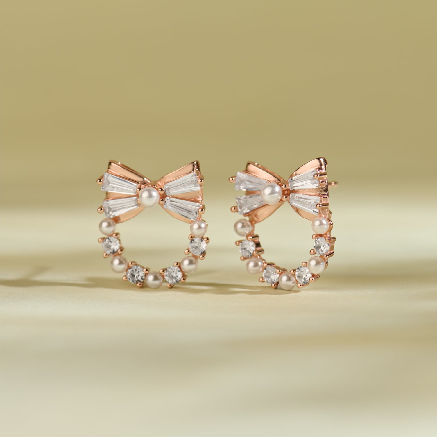 Muse Rose Gold Earrings