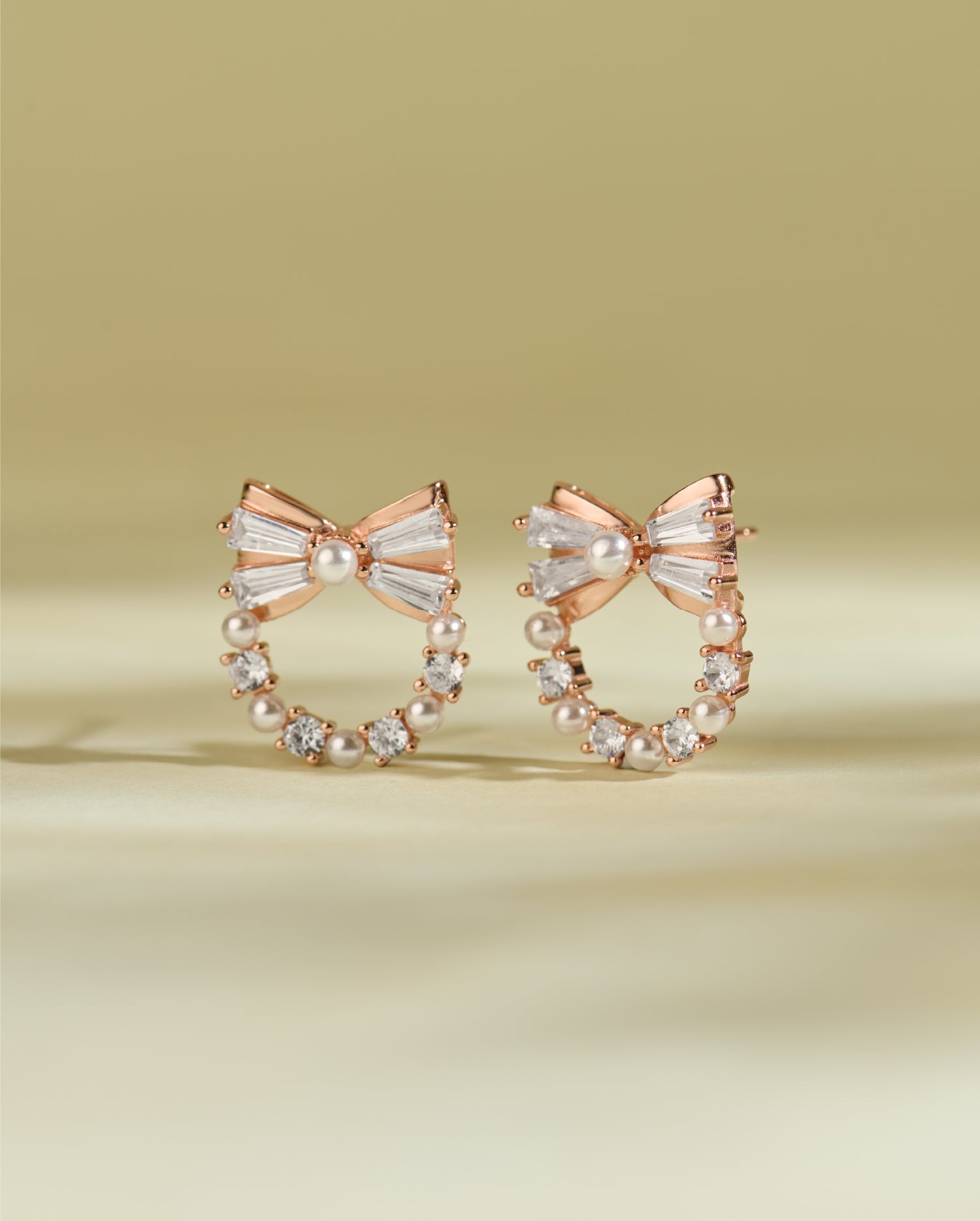 Muse Rose Gold Earrings
