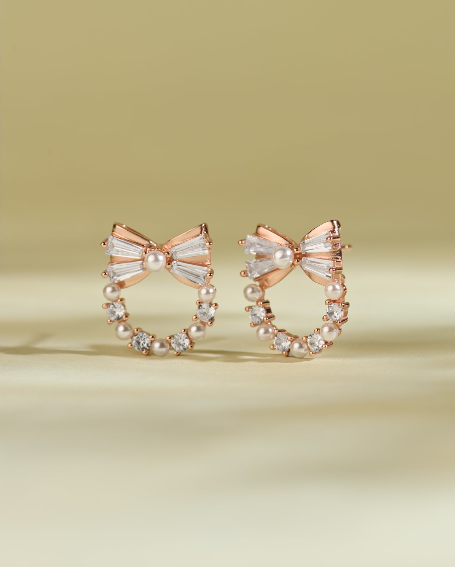 Muse Rose Gold Earrings
