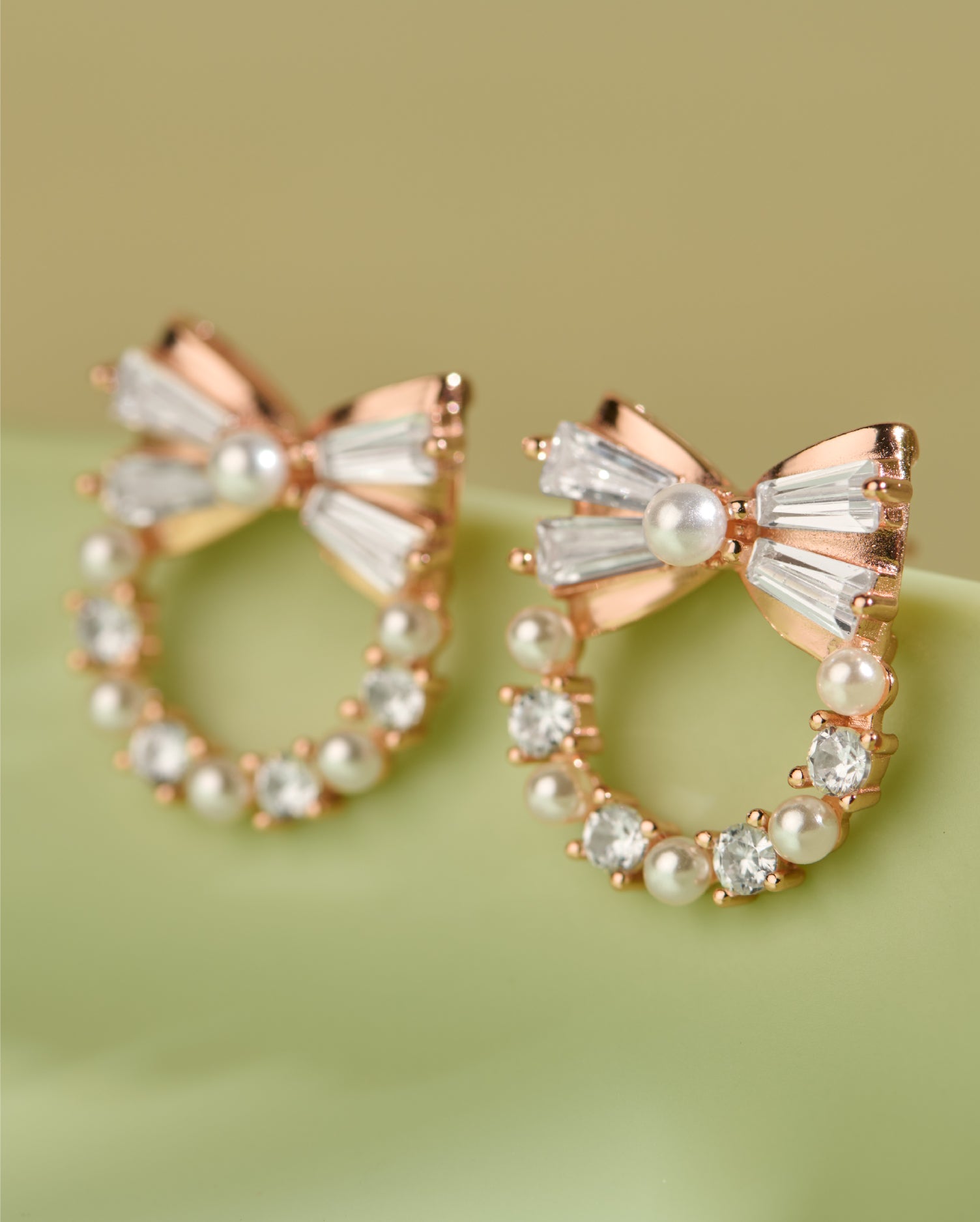 Muse Rose Gold Earrings