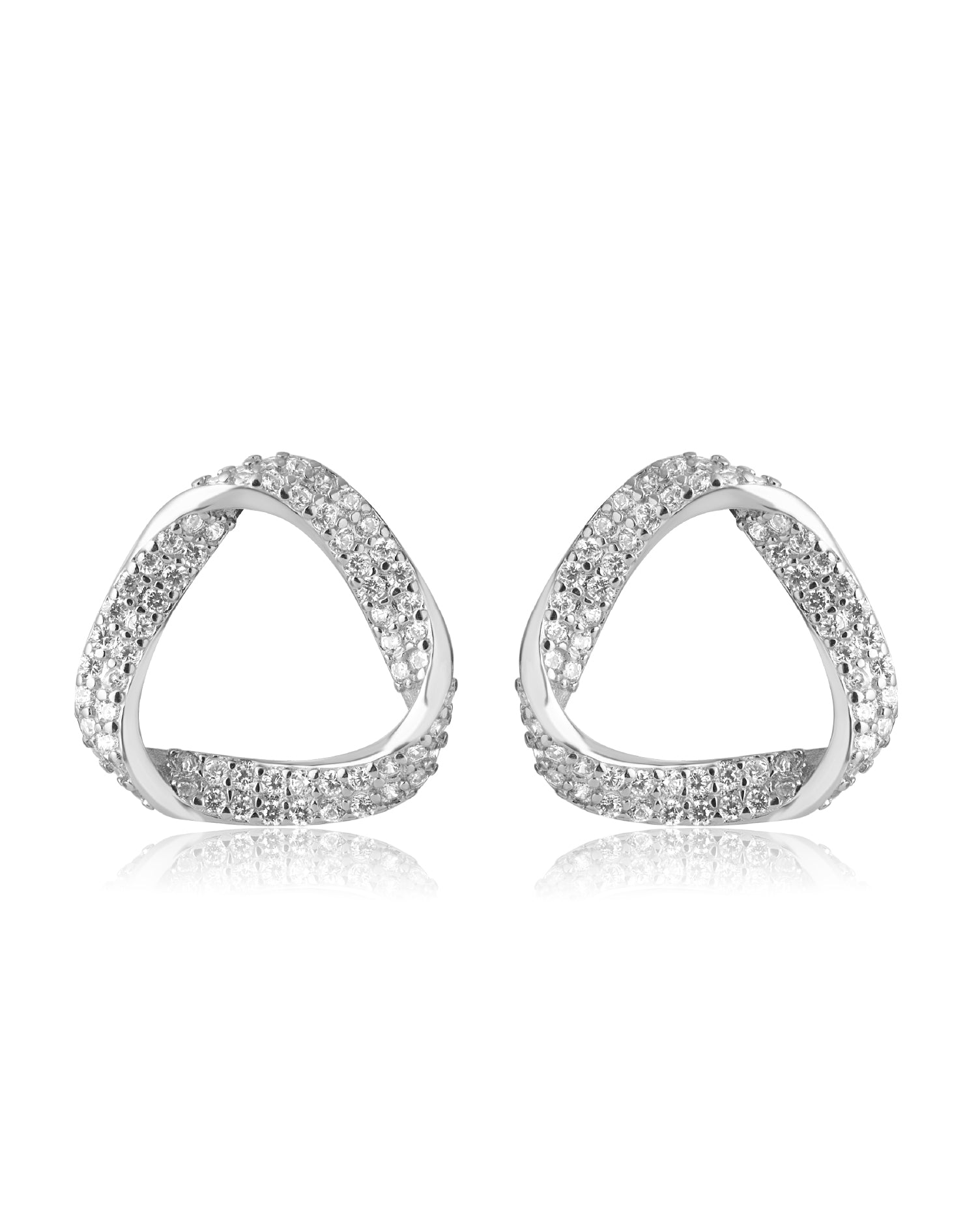 Orbit Silver Earrings