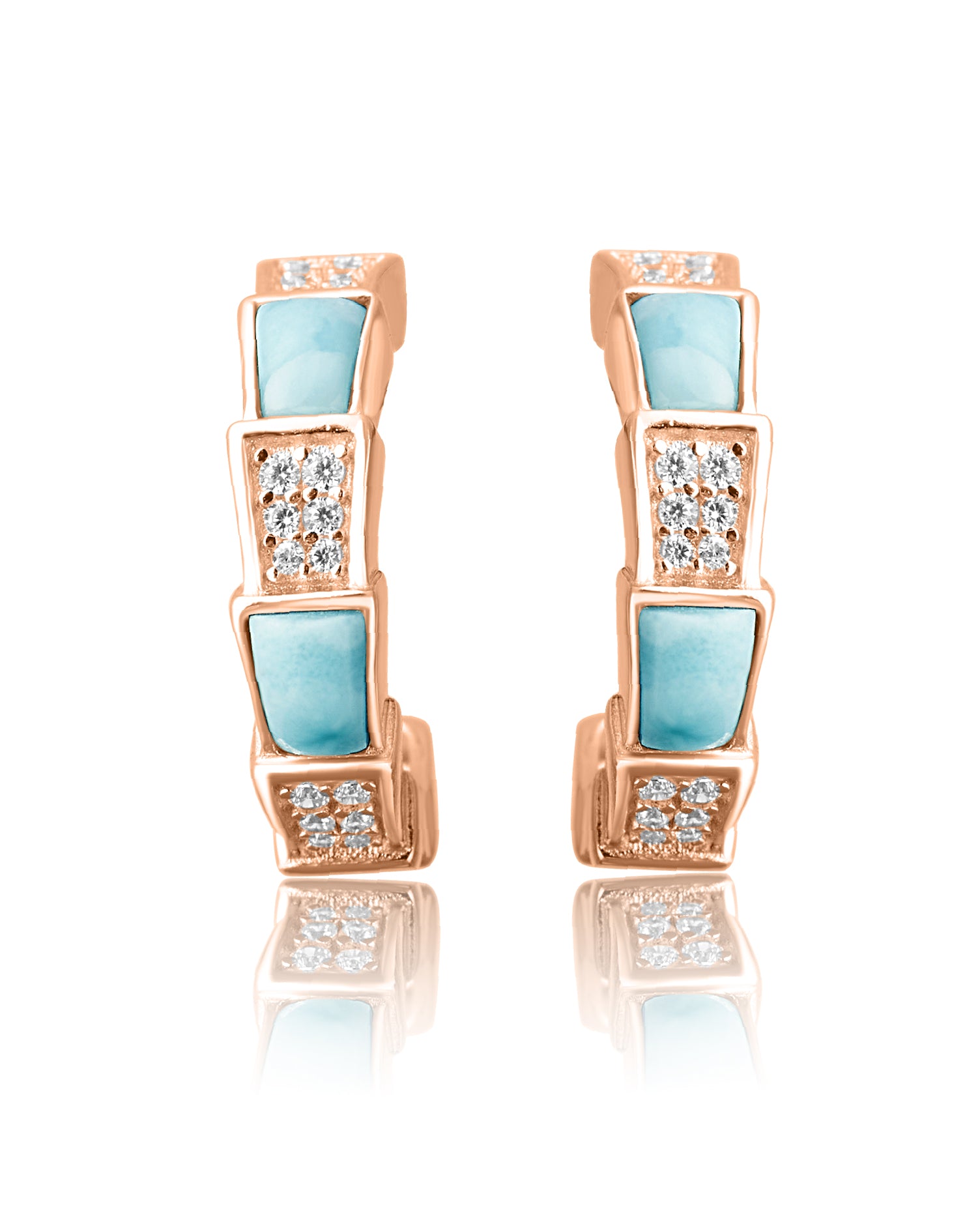 Nova Rose Gold Earrings