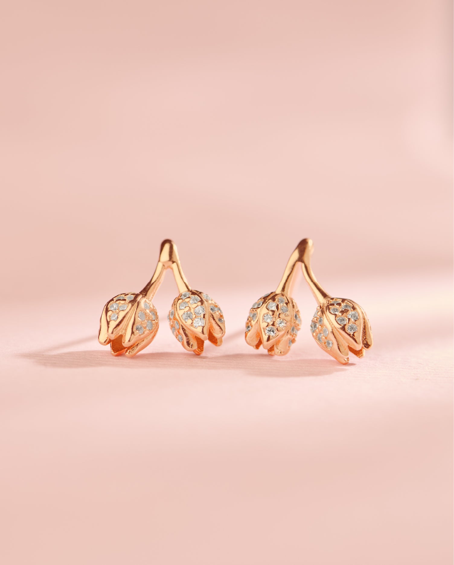 Allure Rose Gold Earrings