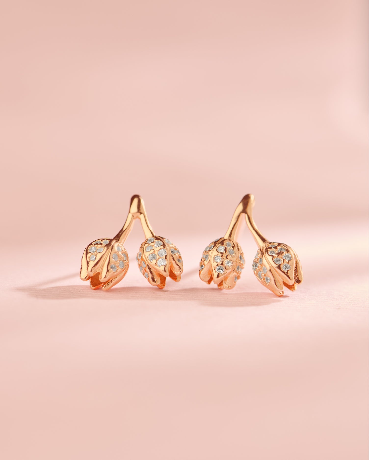 Allure Rose Gold Earrings