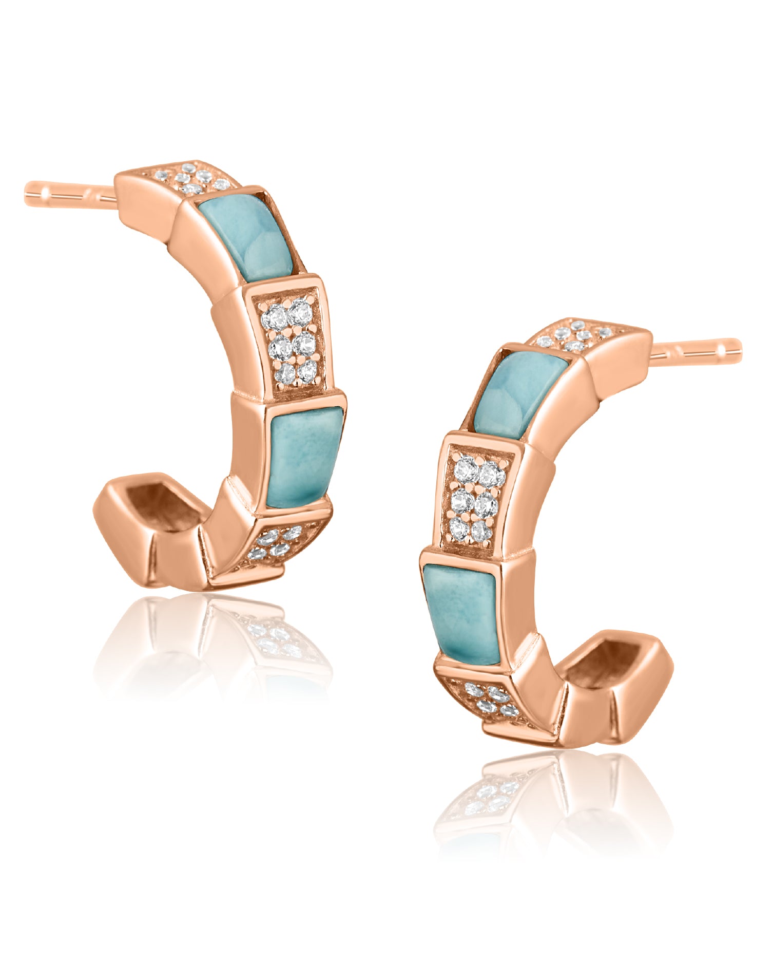 Nova Rose Gold Earrings