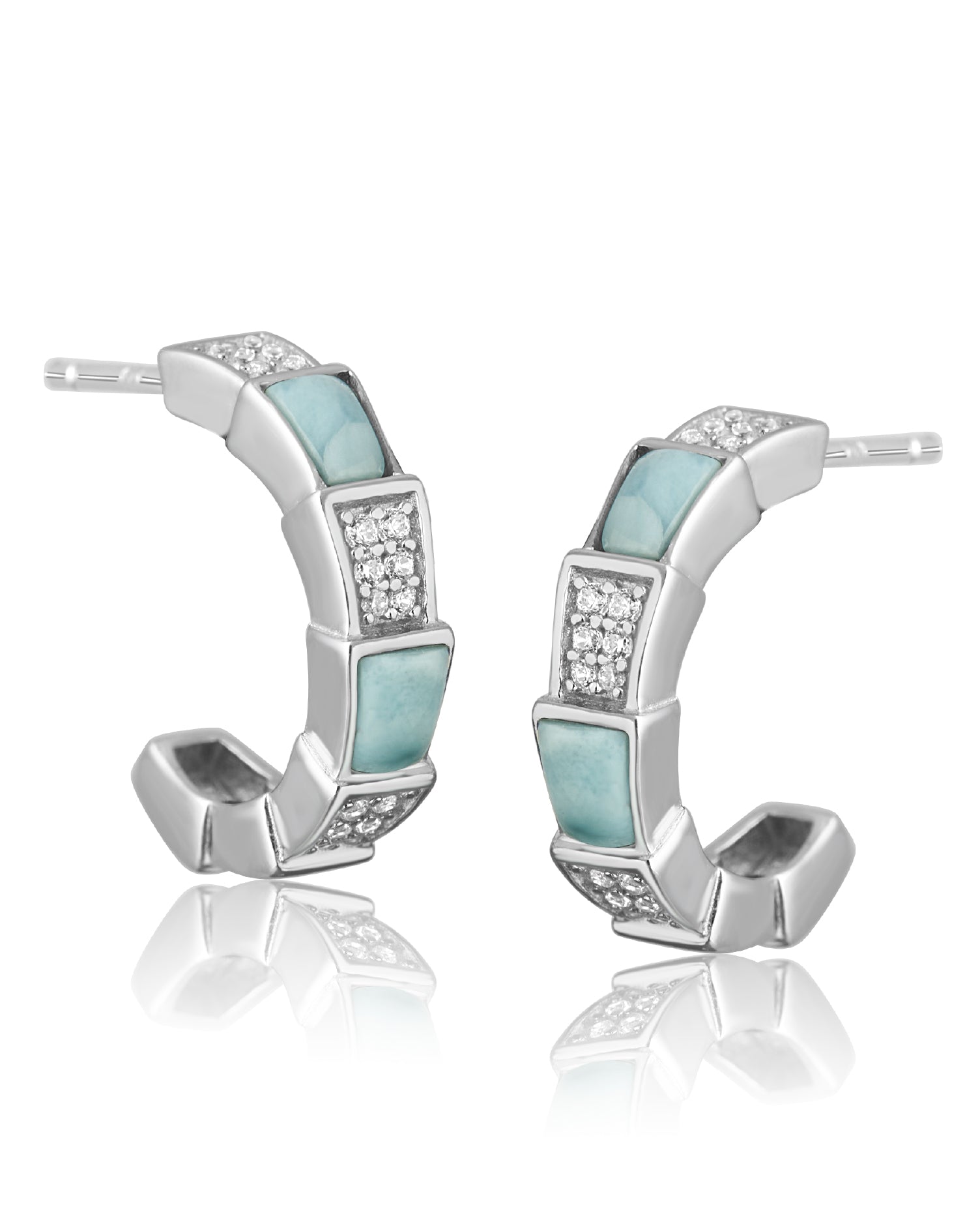 Nova Silver Earrings