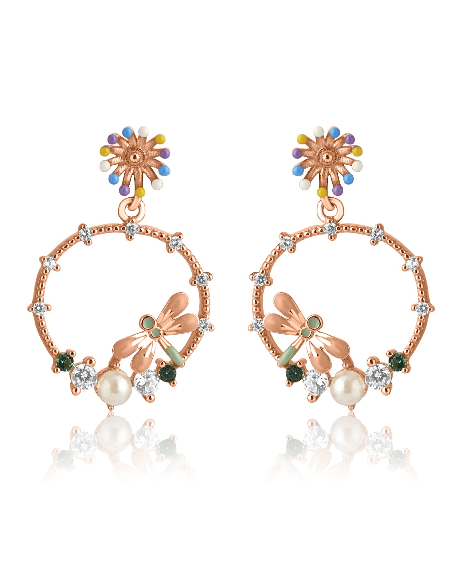 Haven Rose Gold Earrings